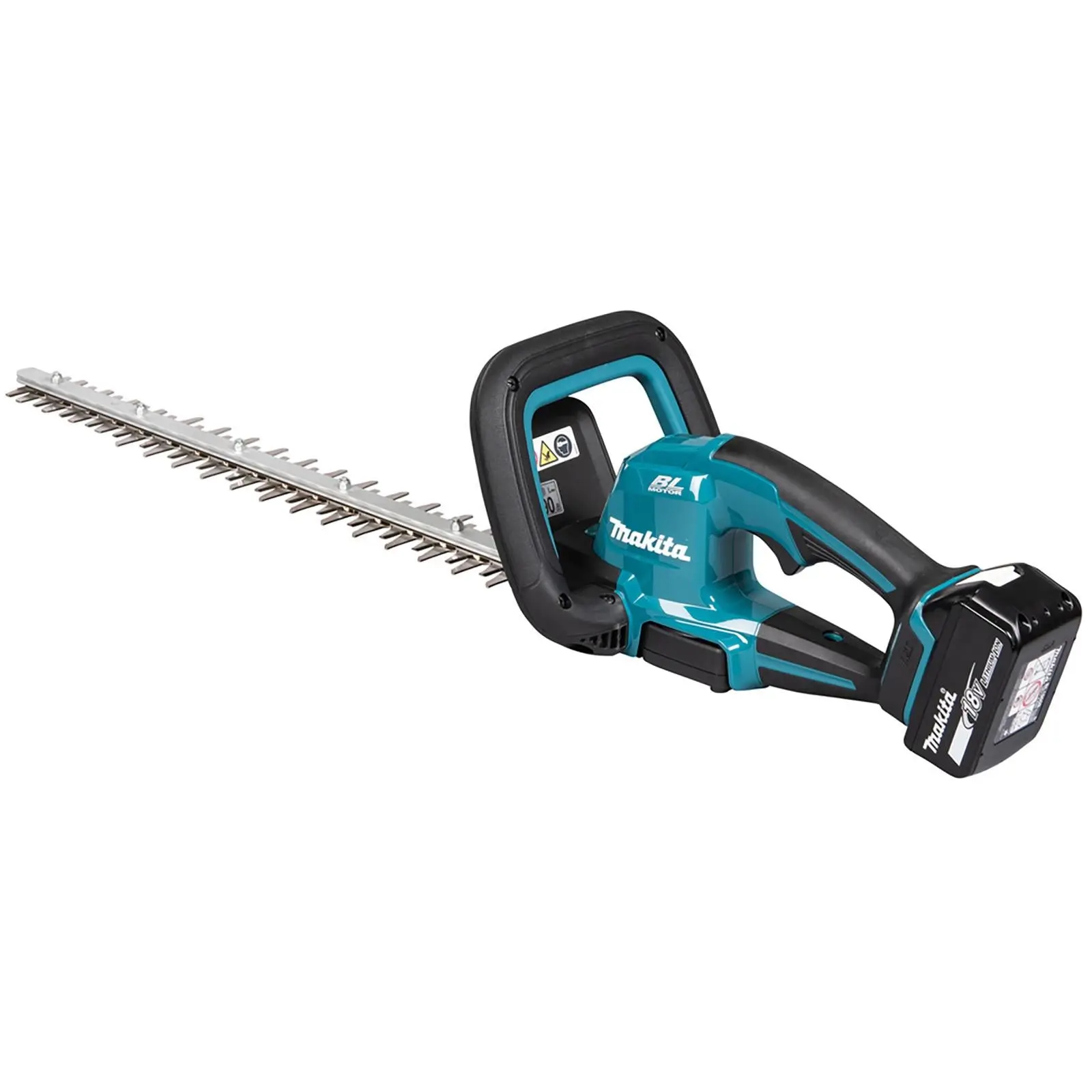 Makita Hedge Trimmer Kit 50cm 18V LXT Li-ion Brushless Cordless 5Ah Battery and Charger Garden Bush Cutter Cutting DUH506RT - Image 3