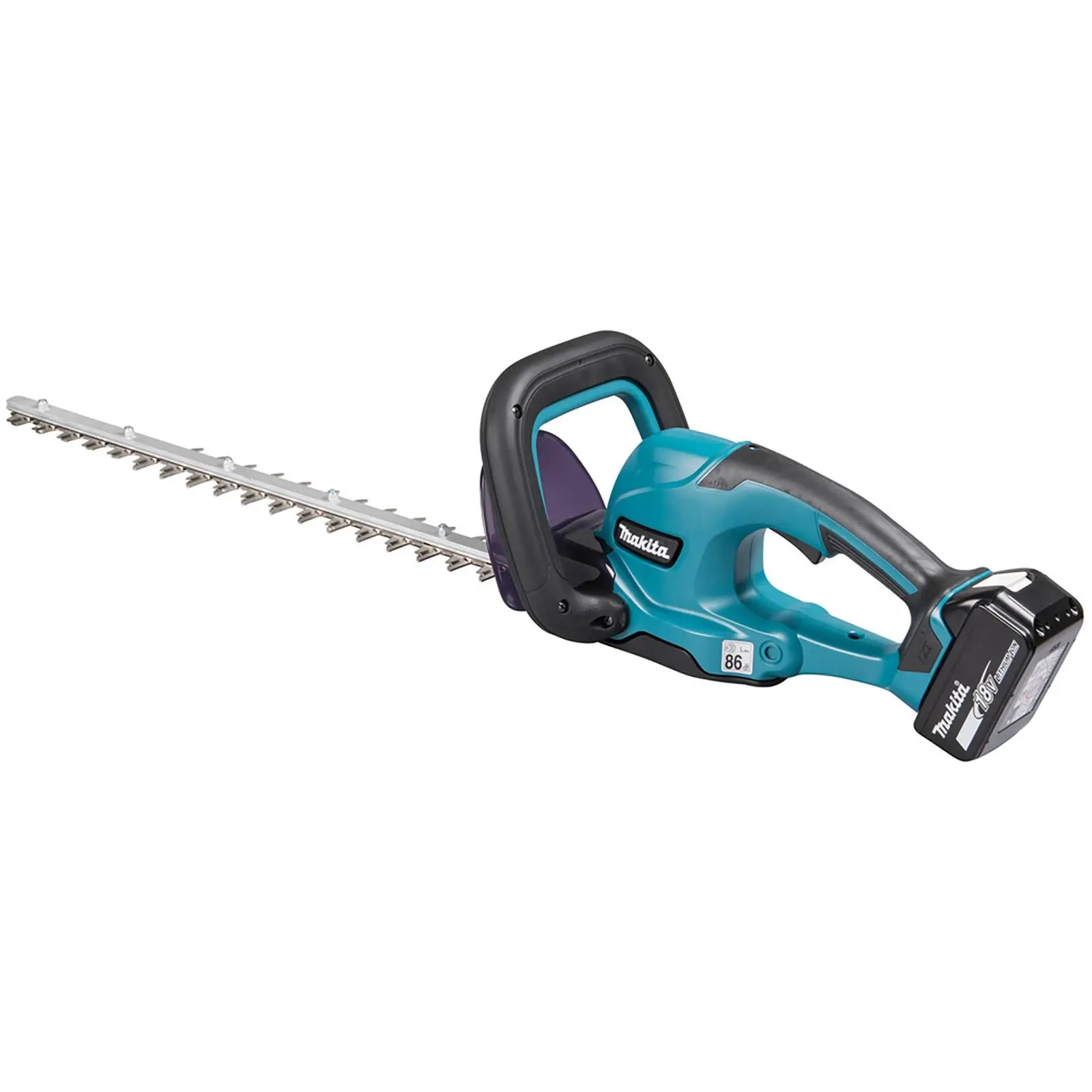Makita Hedge Trimmer Kit 50cm 18V LXT Li-ion Cordless 5Ah Battery and Charger Garden Bush Cutter Cutting DUH507RT - Image 3