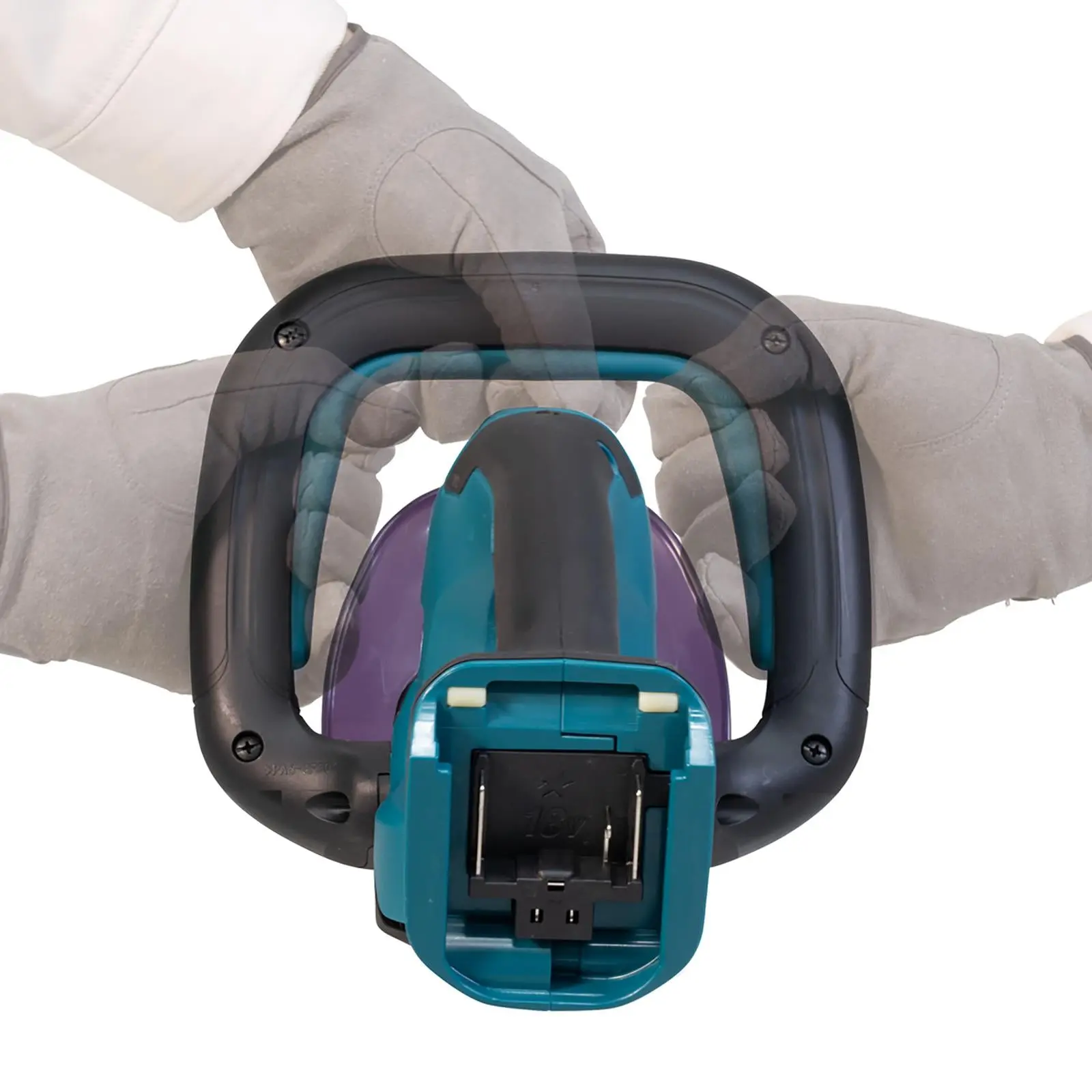 Makita Hedge Trimmer Kit 50cm 18V LXT Li-ion Cordless 5Ah Battery and Charger Garden Bush Cutter Cutting DUH507RT - Image 7