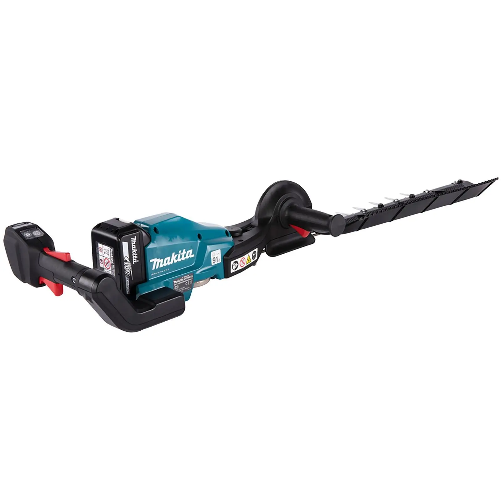 Makita Hedge Trimmer Kit 60cm 18V LXT Li-ion Brushless Cordless 2 x 5Ah Battery and Charger Garden Bush Cutter Cutting DUH604SRT - Image 5