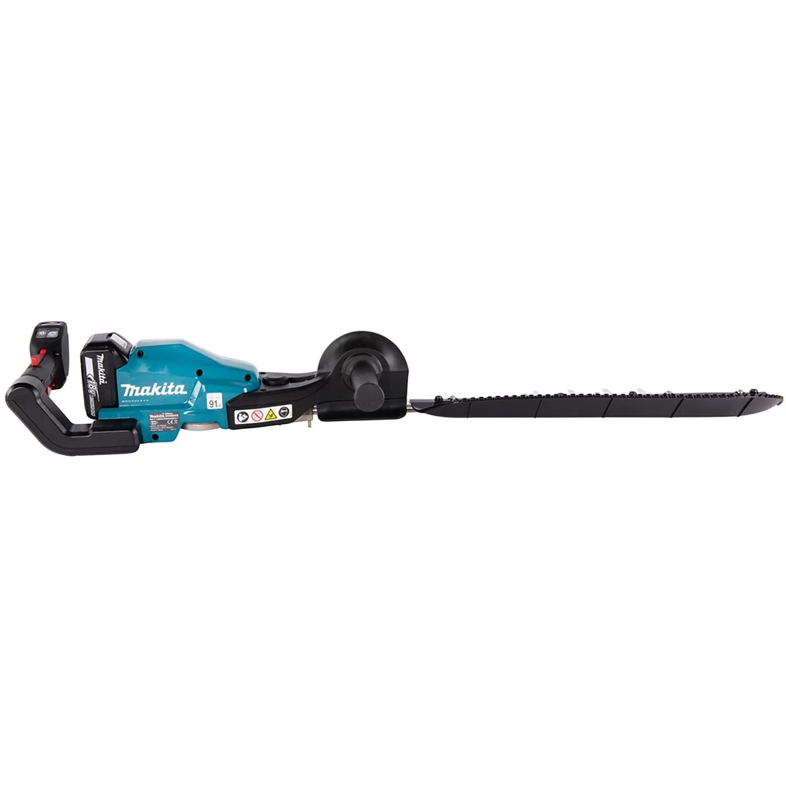 Makita Hedge Trimmer Kit 60cm 18V LXT Li-ion Brushless Cordless 2 x 5Ah Battery and Charger Garden Bush Cutter Cutting DUH604SRT - Image 6