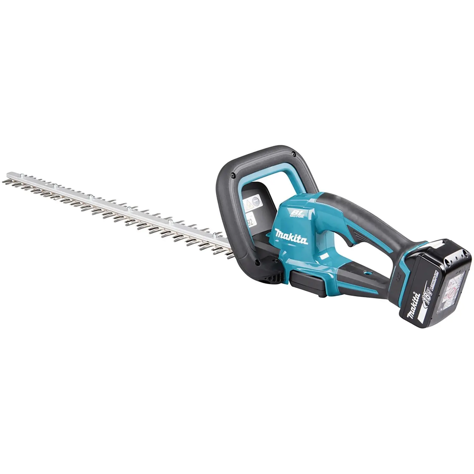 Makita Hedge Trimmer Kit 60cm 18V LXT Li-ion Brushless Cordless 5Ah Battery and Charger Garden Bush Cutter Cutting DUH606RT - Image 4