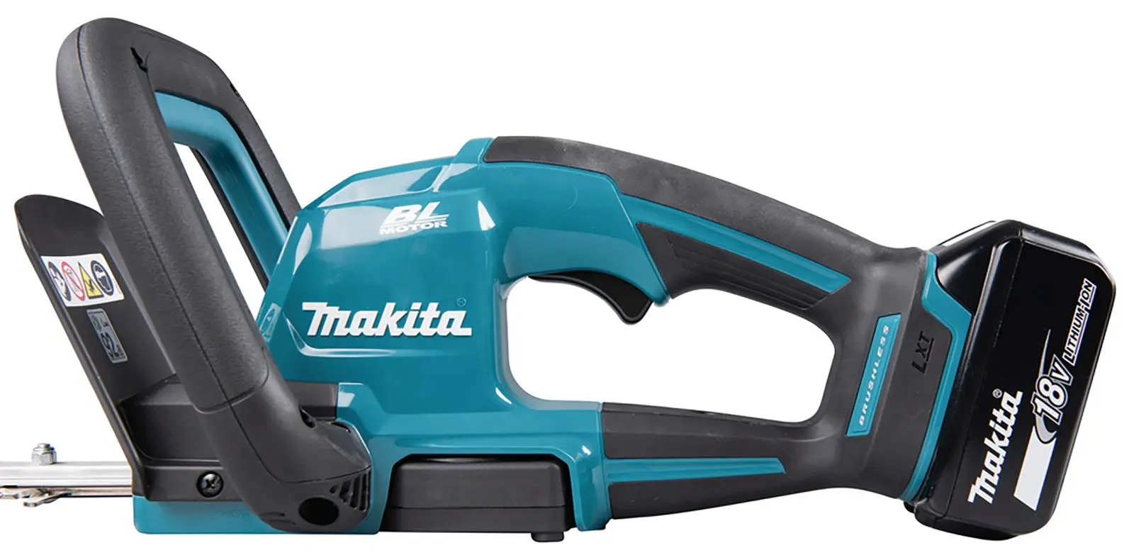 Makita Hedge Trimmer Kit 60cm 18V LXT Li-ion Brushless Cordless 5Ah Battery and Charger Garden Bush Cutter Cutting DUH606RT - Image 8