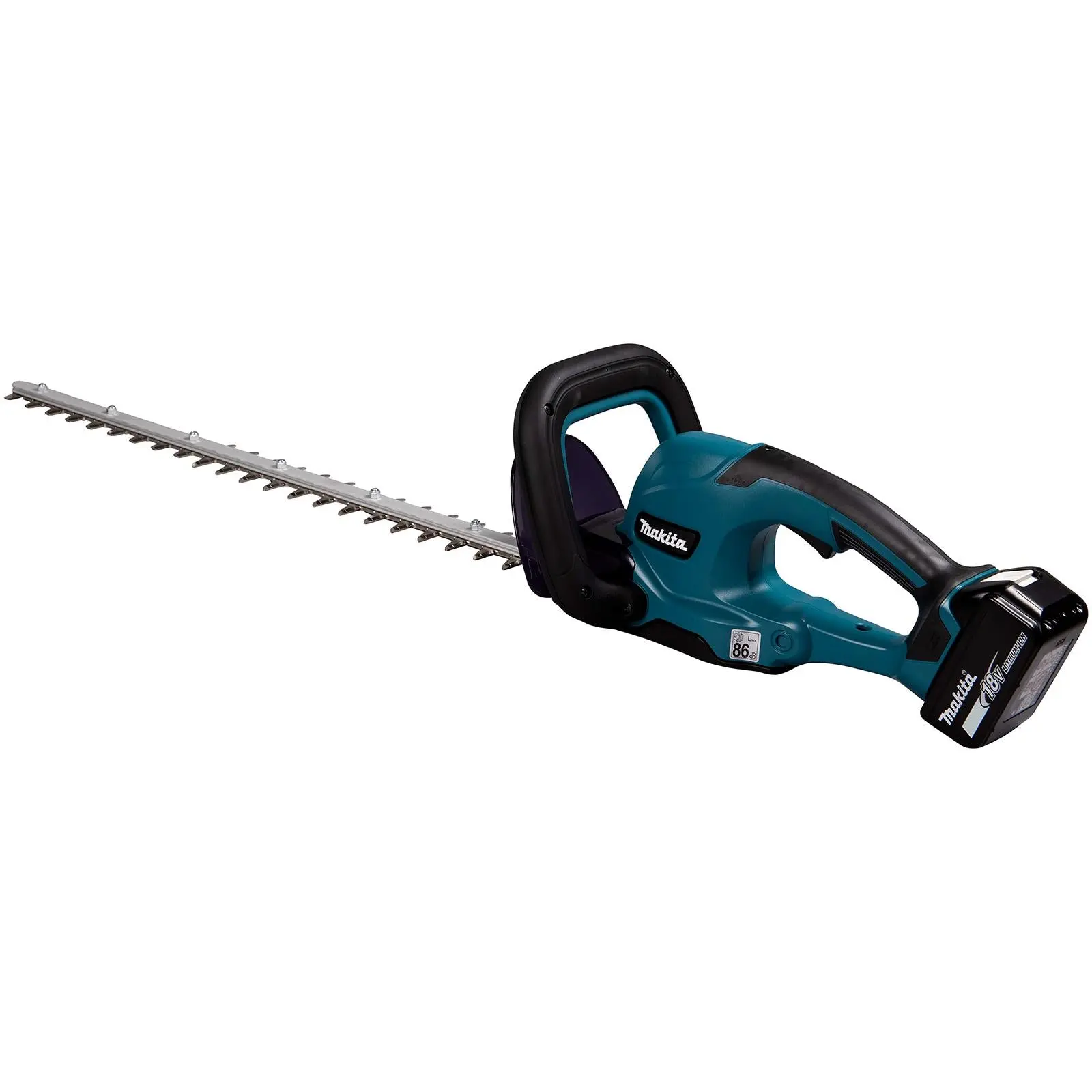 Makita Hedge Trimmer Kit 60cm 18V LXT Li-ion Brushless Cordless 5Ah Battery and Charger Garden Bush Cutter Cutting DUH607RT - Image 4