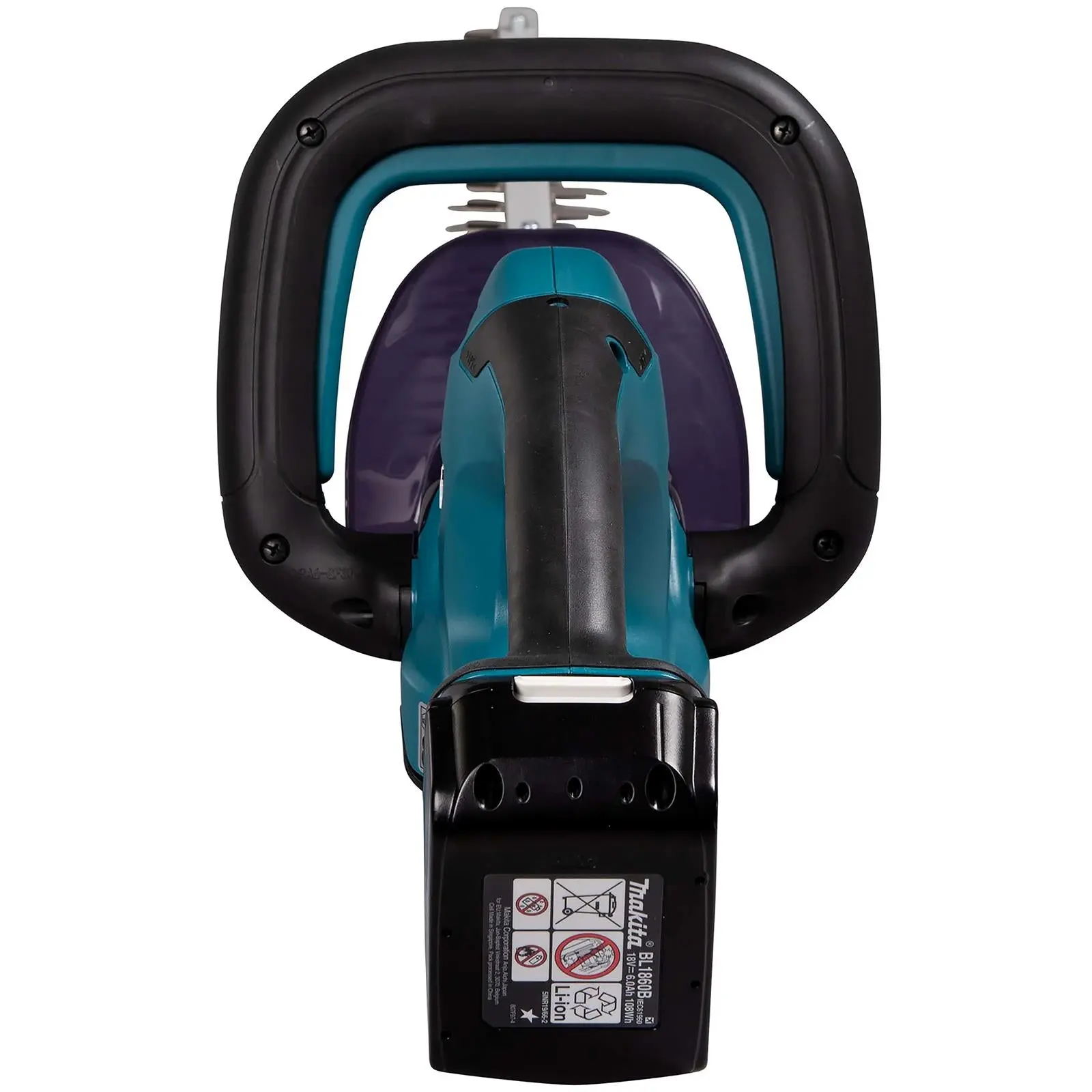 Makita Hedge Trimmer Kit 60cm 18V LXT Li-ion Brushless Cordless 5Ah Battery and Charger Garden Bush Cutter Cutting DUH607RT - Image 7