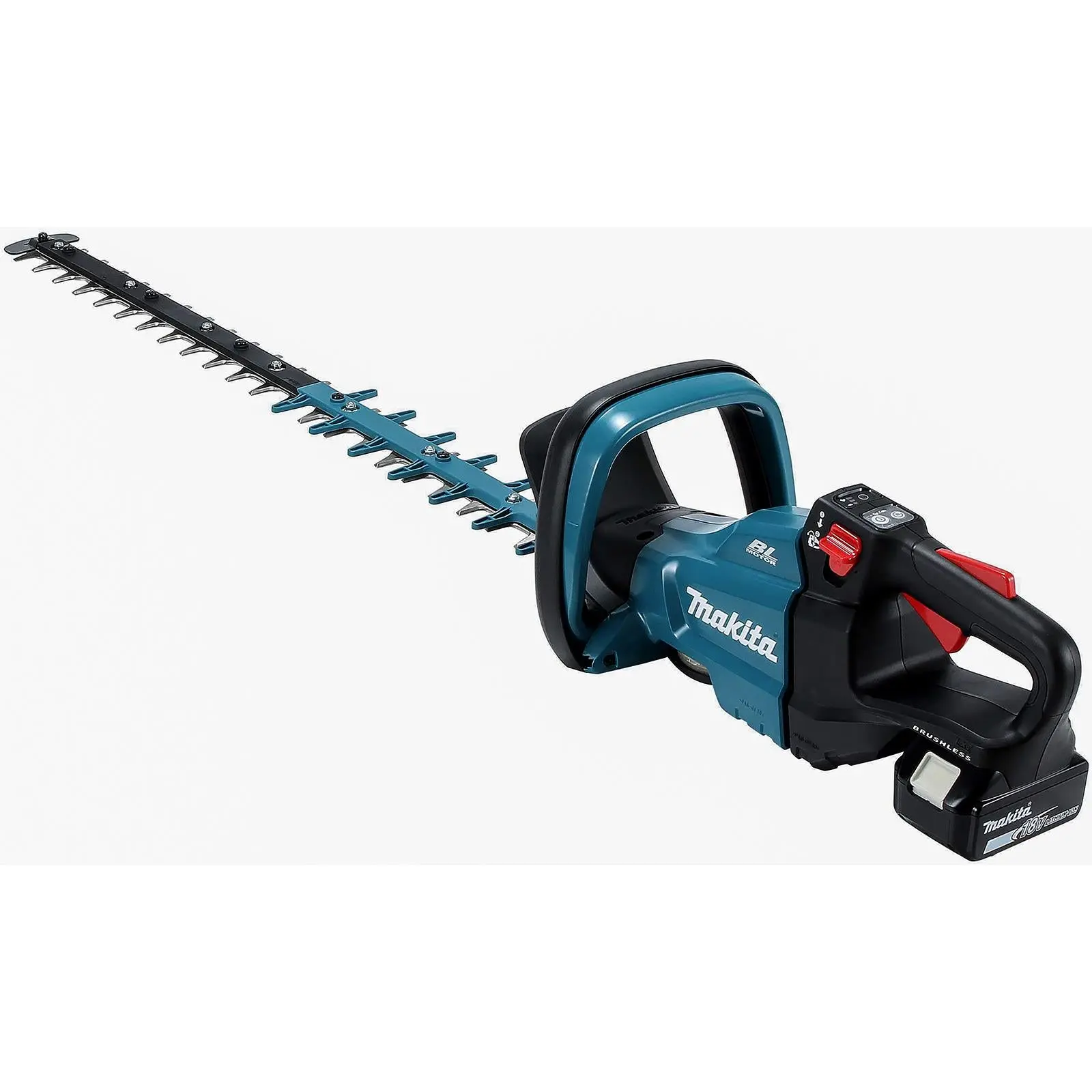 Makita Hedge Trimmer Kit 75cm 18V LXT Li-ion Brushless Cordless 5Ah Battery and Charger Garden Bush Cutter Cutting DUH751RT - Image 5