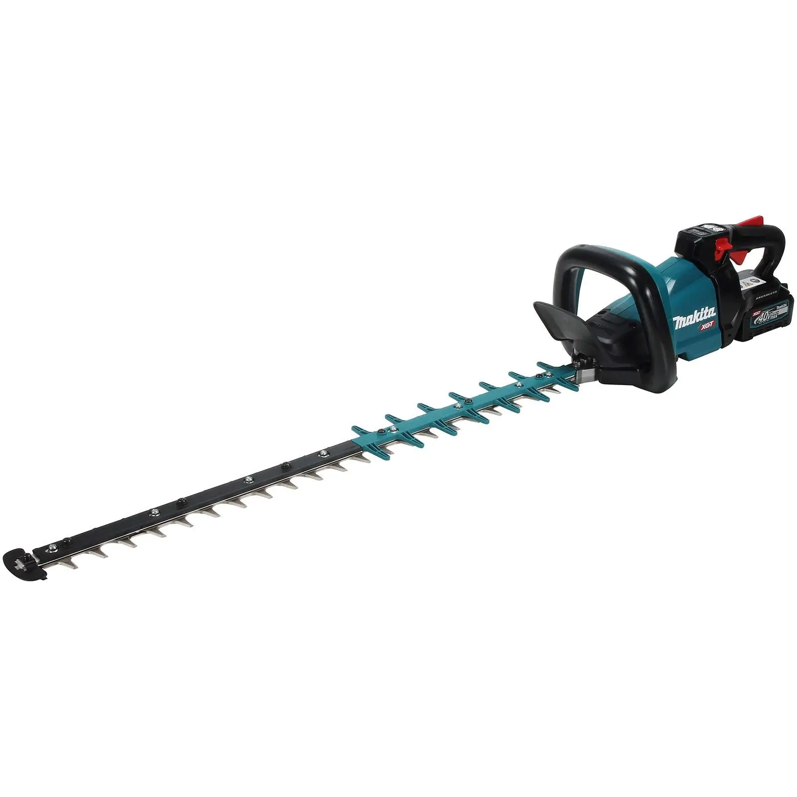 Makita Hedge Trimmer Kit 75cm 40V XGT Li-ion Brushless Cordless 2 x 2.5Ah Battery and Rapid Charger Garden Bush Cutter Cutting UH005GD201 - Image 4