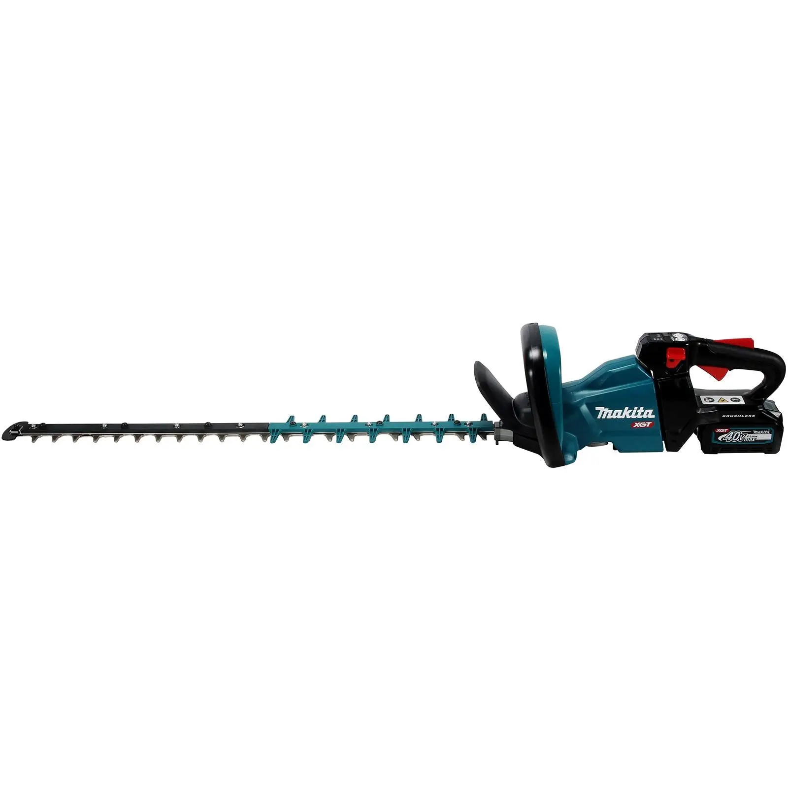 Makita Hedge Trimmer Kit 75cm 40V XGT Li-ion Brushless Cordless 2 x 2.5Ah Battery and Rapid Charger Garden Bush Cutter Cutting UH005GD201 - Image 8