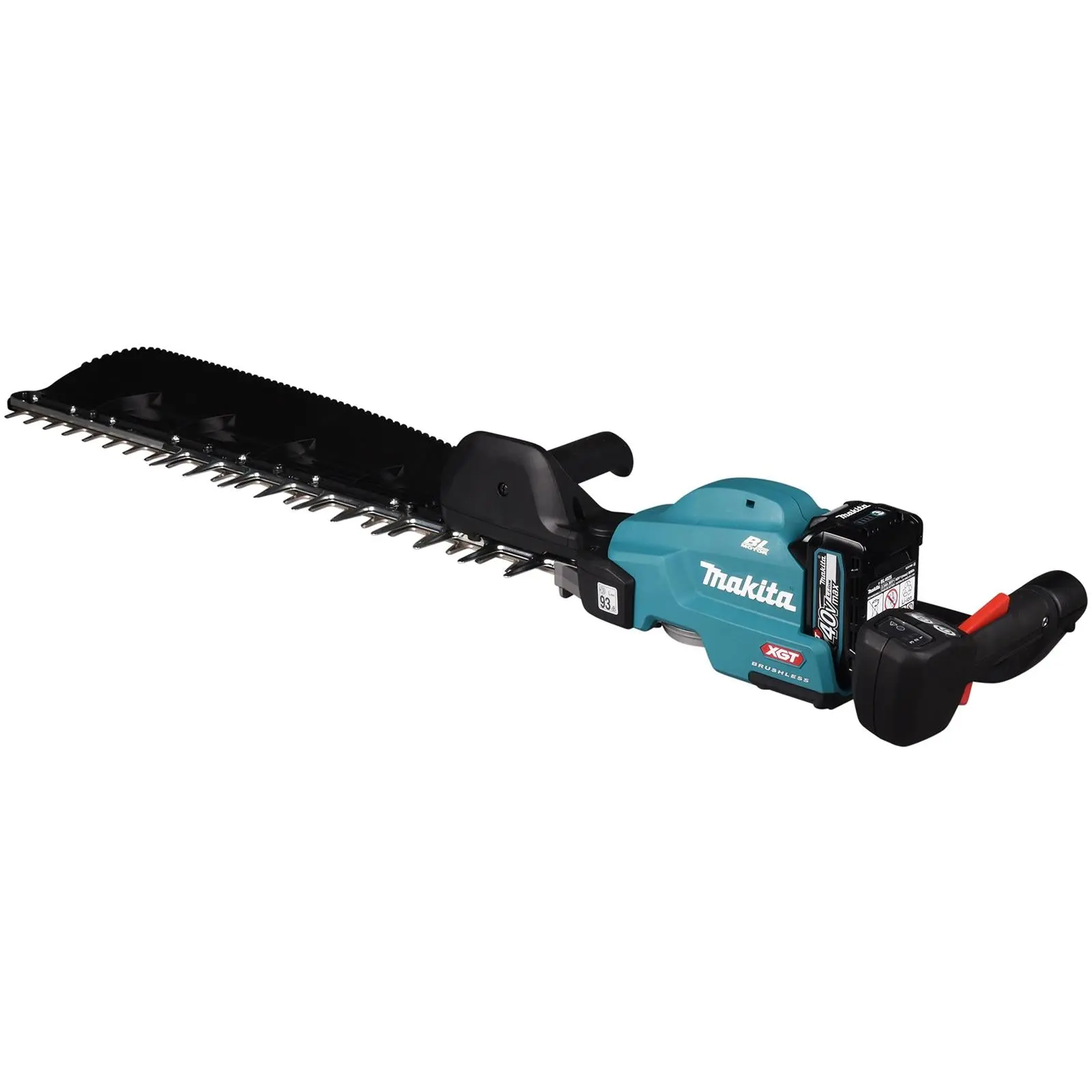 Makita Hedge Trimmer Kit 75cm 40V XGT Li-ion Brushless Cordless 2 x 2.5Ah Battery and Rapid Charger Garden Bush Cutter Cutting UH014GD202 - Image 6