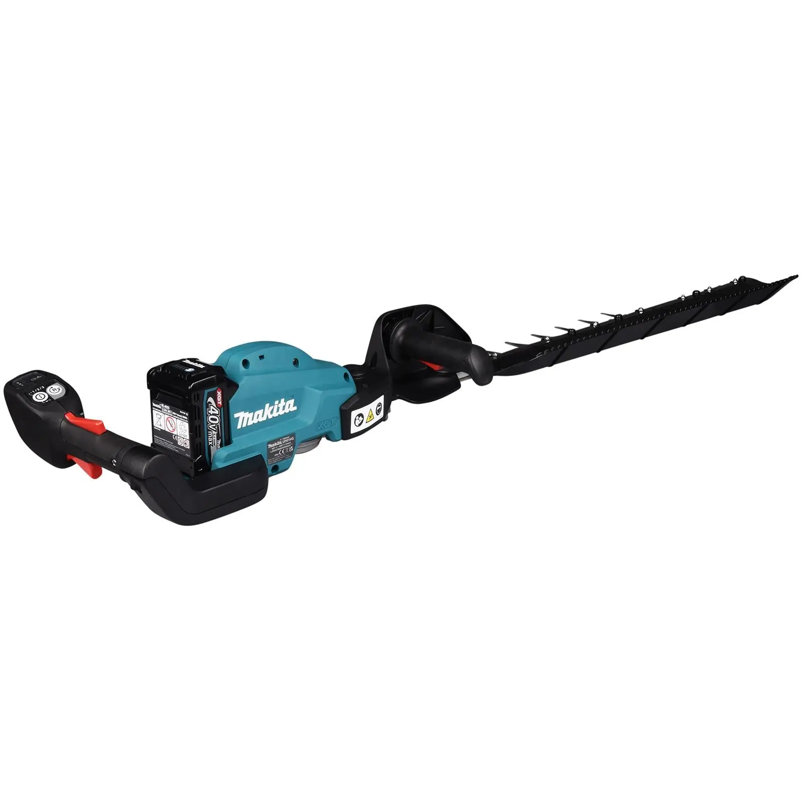 Makita Hedge Trimmer Kit 75cm 40V XGT Li-ion Brushless Cordless 2 x 2.5Ah Battery and Rapid Charger Garden Bush Cutter Cutting UH014GD202 - Image 8