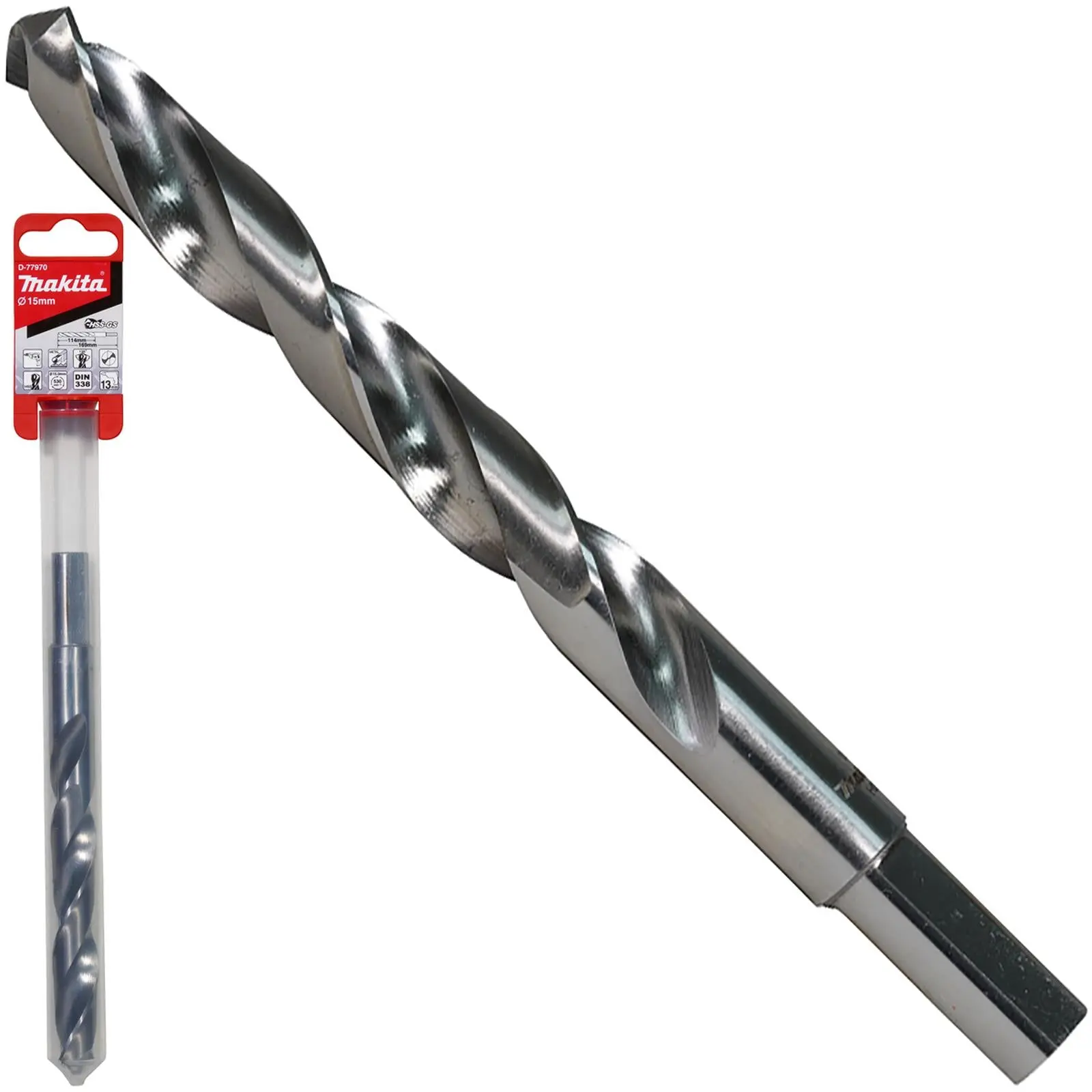 Makita HSS-GS Metal Drill Bit 135° Split Point 1.0-16.0mm Choose Size - Image 7