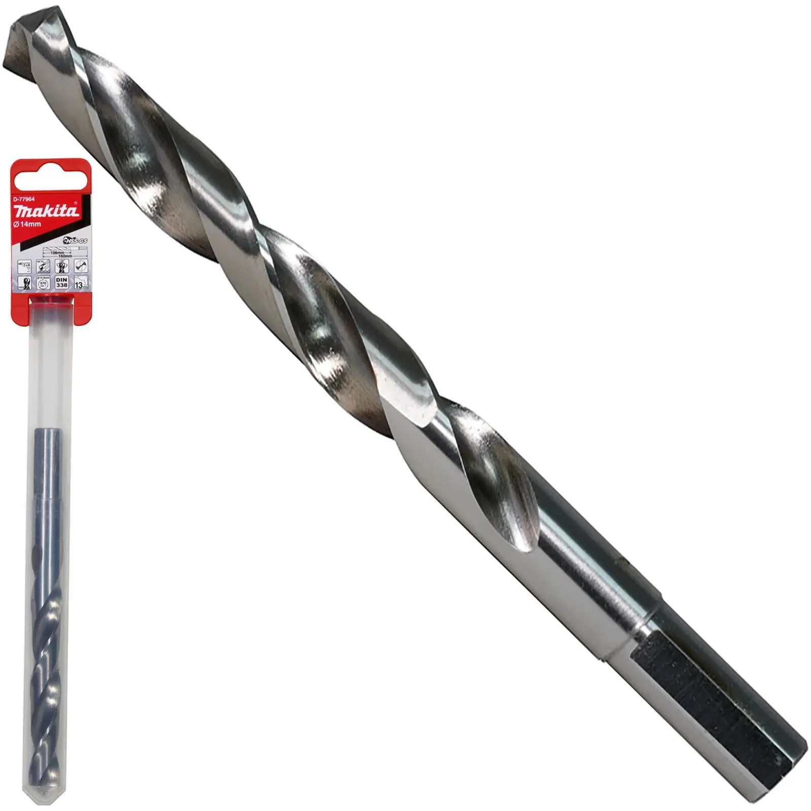 Makita HSS-GS Metal Drill Bit 135° Split Point 1.0-16.0mm Choose Size - Image 8