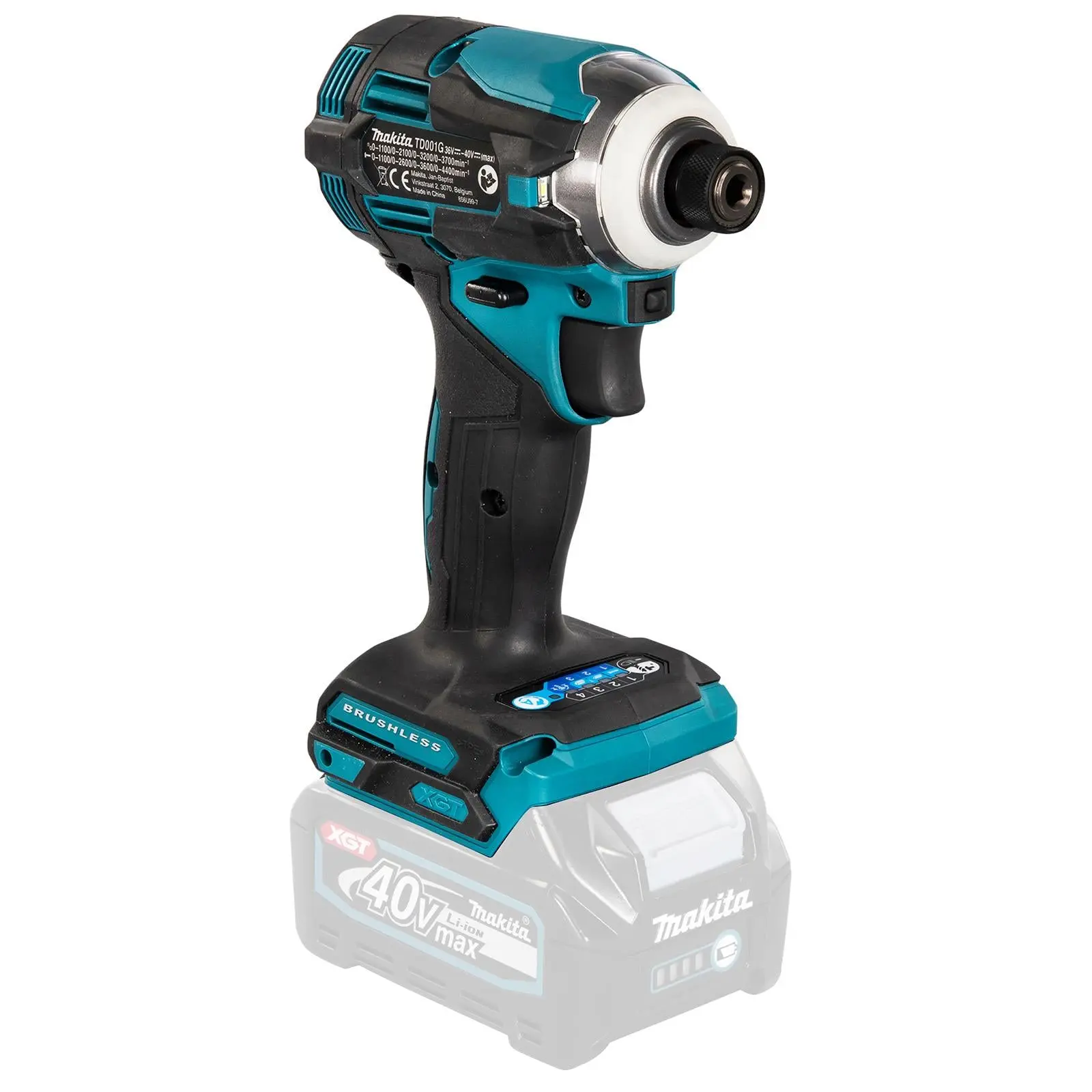 Makita Impact Driver XGT 40V Max Cordless Brushless Body Only TD001GZ - Image 11