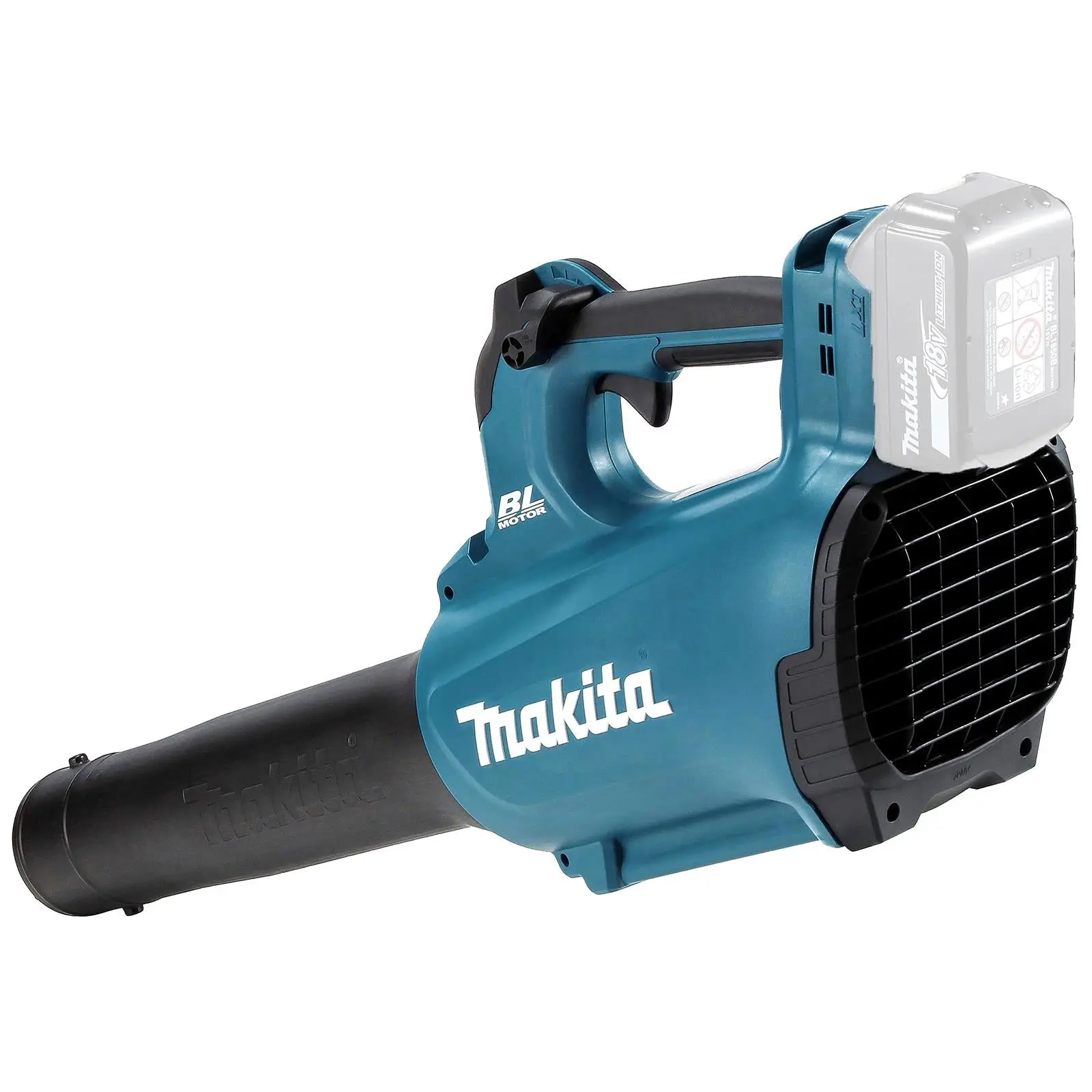 Makita Leaf Blower 18V LXT Brushless Cordless 10.9N Garden Grass Clippings Construction Bare Unit Body Only DUB184Z - Image 5