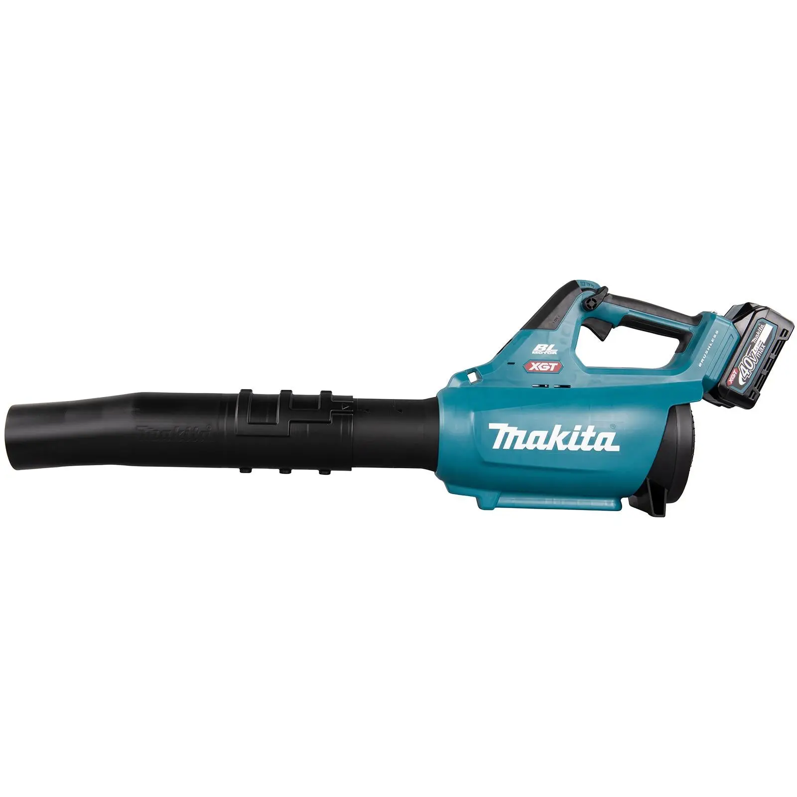 Makita Leaf Blower 40V XGT Brushless Cordless 2 x 2.5Ah Battery and Rapid Charger 17N Garden Grass Clippings Construction UB001GD202 - Image 3