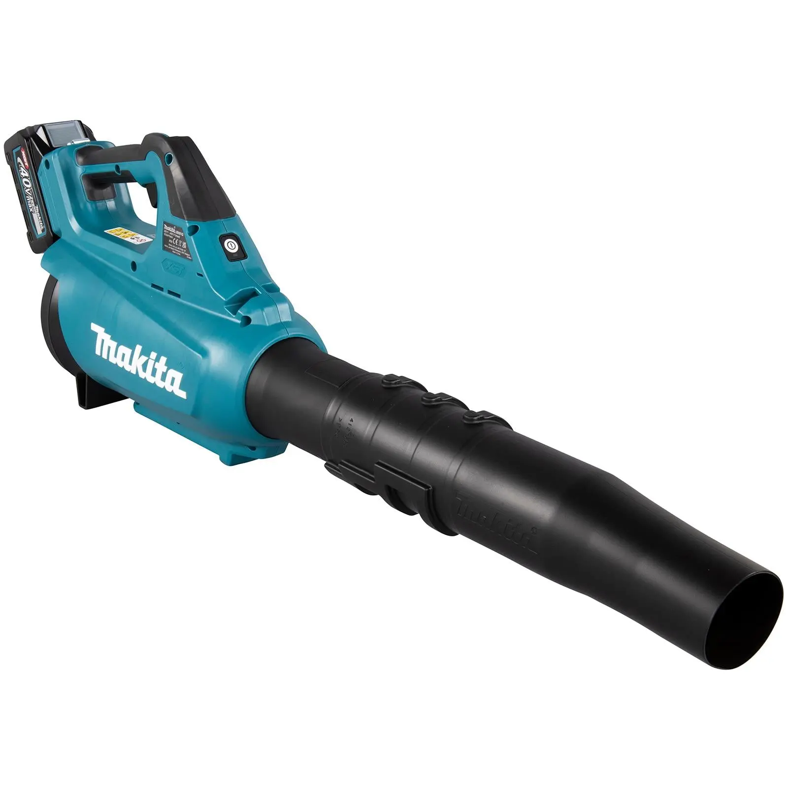 Makita Leaf Blower 40V XGT Brushless Cordless 2 x 2.5Ah Battery and Rapid Charger 17N Garden Grass Clippings Construction UB001GD202 - Image 6