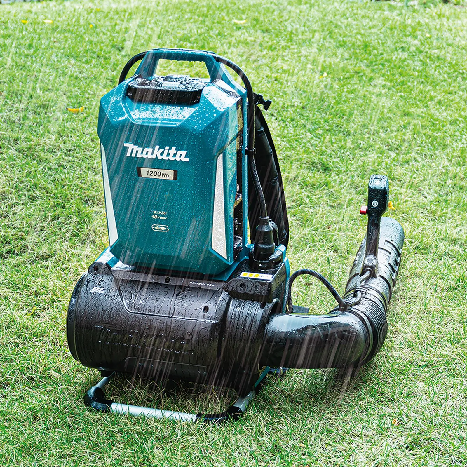 Makita Leaf Blower Backpack 18V 40V LXT XGT Compatible Brushless Cordless 22N Garden Grass Clippings Bare Unit Body Only UB002CZ - Image 10