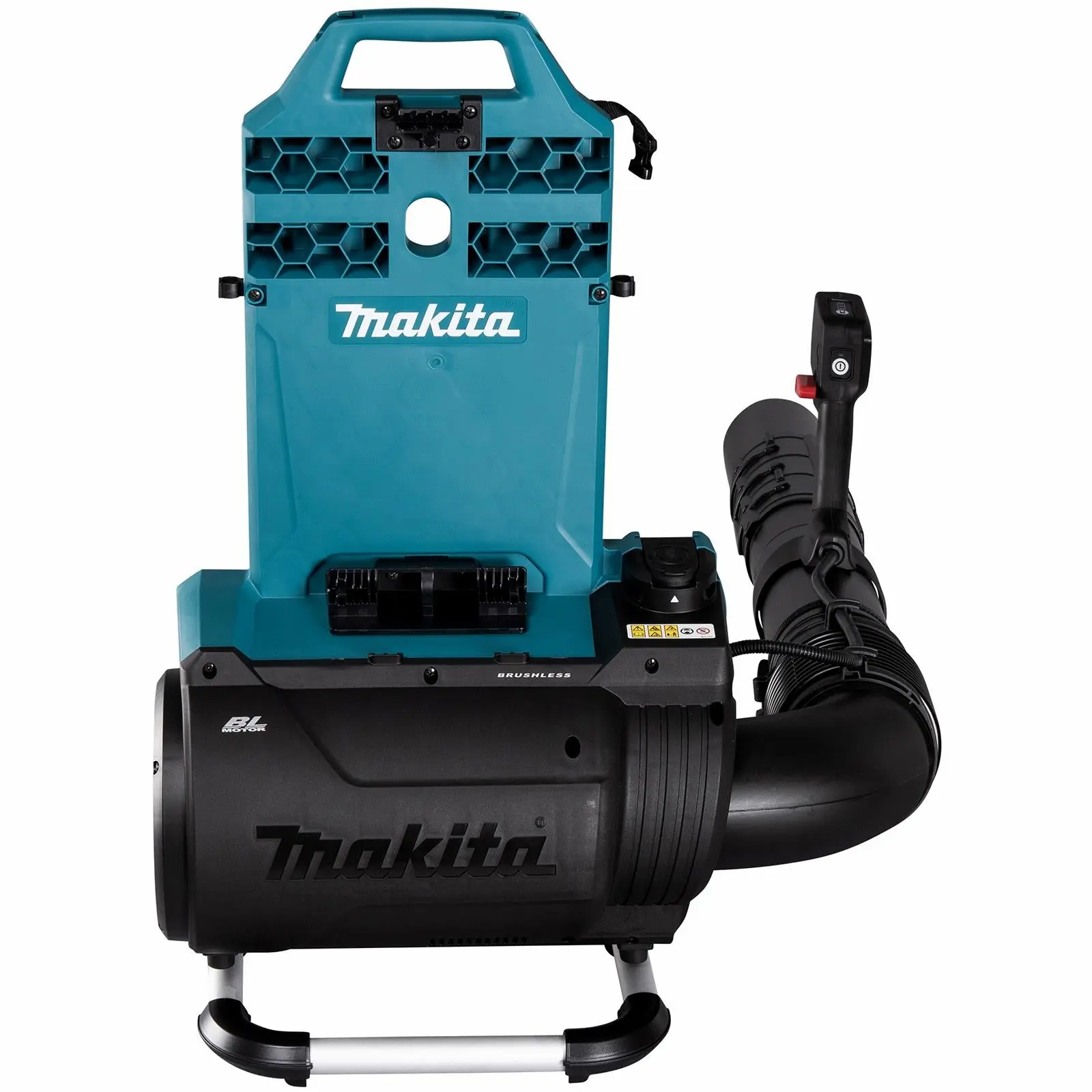 Makita Leaf Blower Backpack 18V 40V LXT XGT Compatible Brushless Cordless 22N Garden Grass Clippings Bare Unit Body Only UB002CZ - Image 5