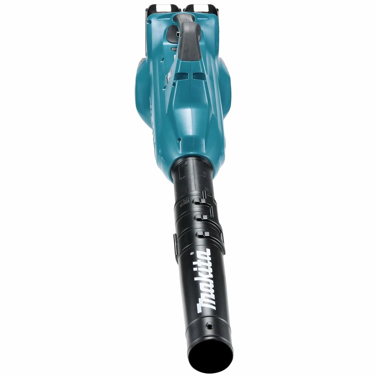 Makita Leaf Blower Kit 18V x 2 LXT Brushless Cordless 2 x 6Ah Battery and Dual Rapid Charger 14.4N Garden Grass Clippings Construction DUB362PG2 - Image 9