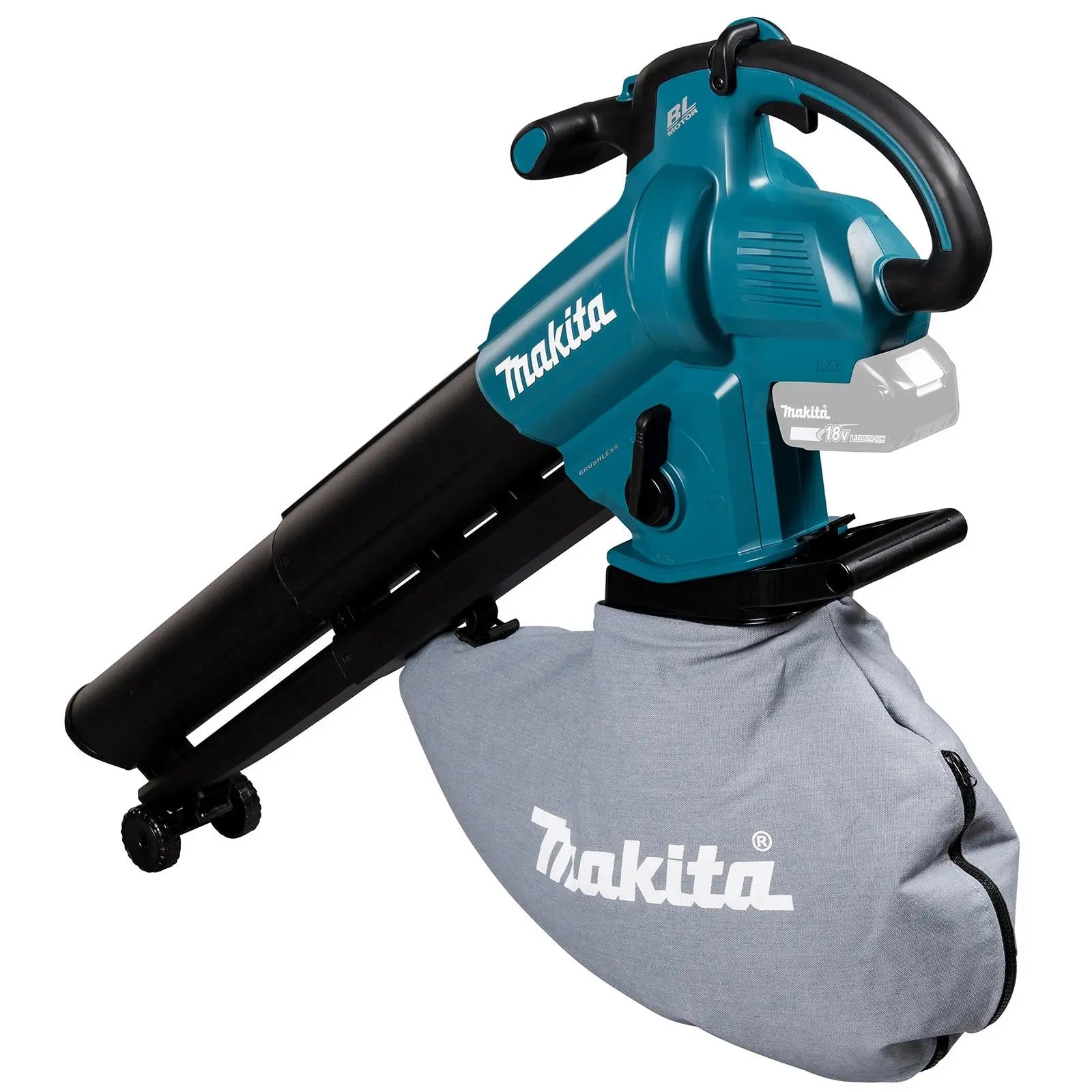 Makita Leaf Blower Vacuum 18V LXT Brushless Cordless Garden Grass Clippings Bare Unit Body Only DUB187Z - Image 4