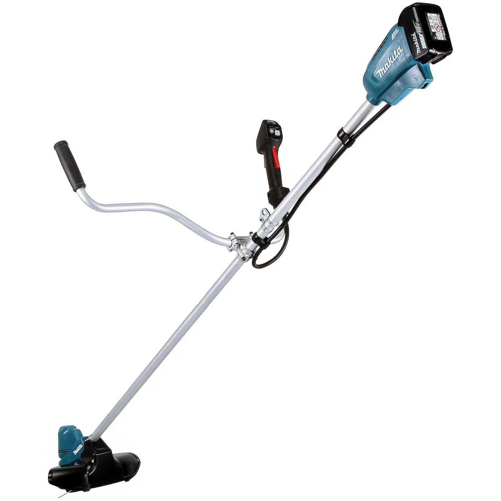 Makita Line Trimmer Strimmer Kit 18V LXT Brushless Cordless Garden Lawn Strimming 5Ah Battery and Charger DUR190URT8 - Image 3