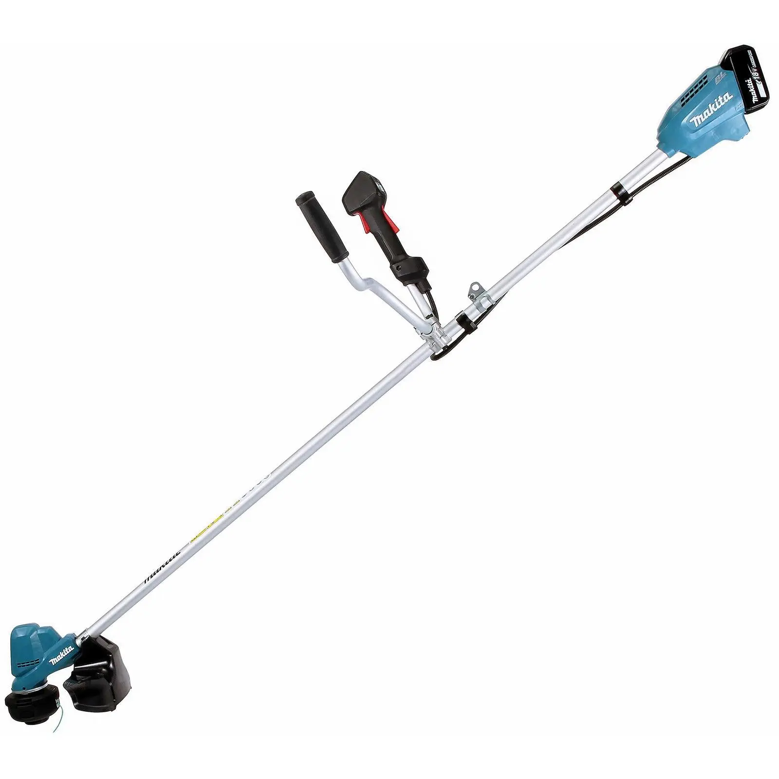 Makita Line Trimmer Strimmer Kit 18V LXT Brushless Cordless Garden Lawn Strimming 5Ah Battery and Charger DUR190URT8 - Image 4