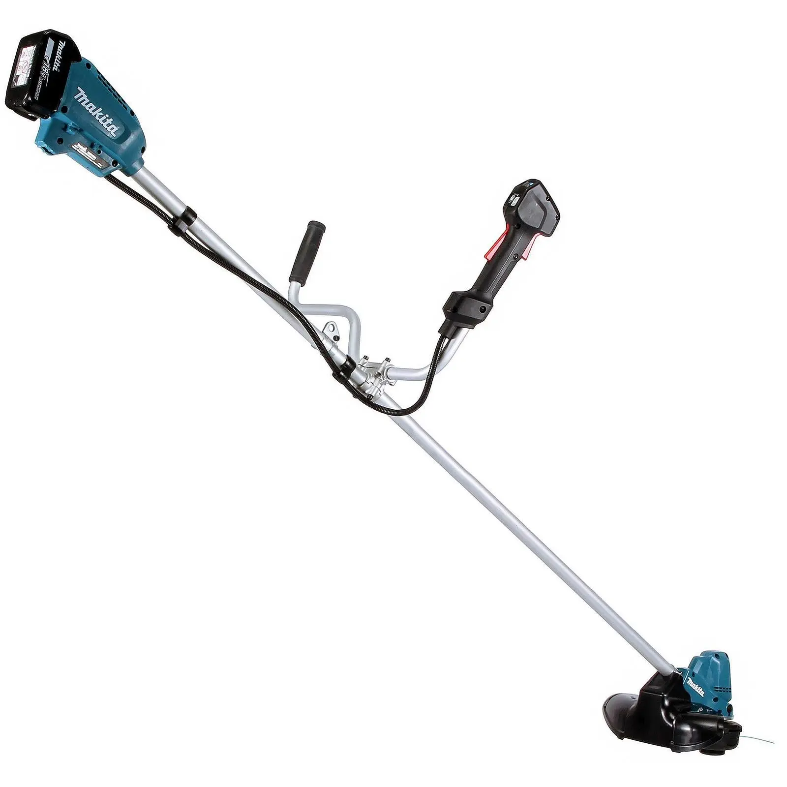 Makita Line Trimmer Strimmer Kit 18V LXT Brushless Cordless Garden Lawn Strimming 5Ah Battery and Charger DUR190URT8 - Image 6