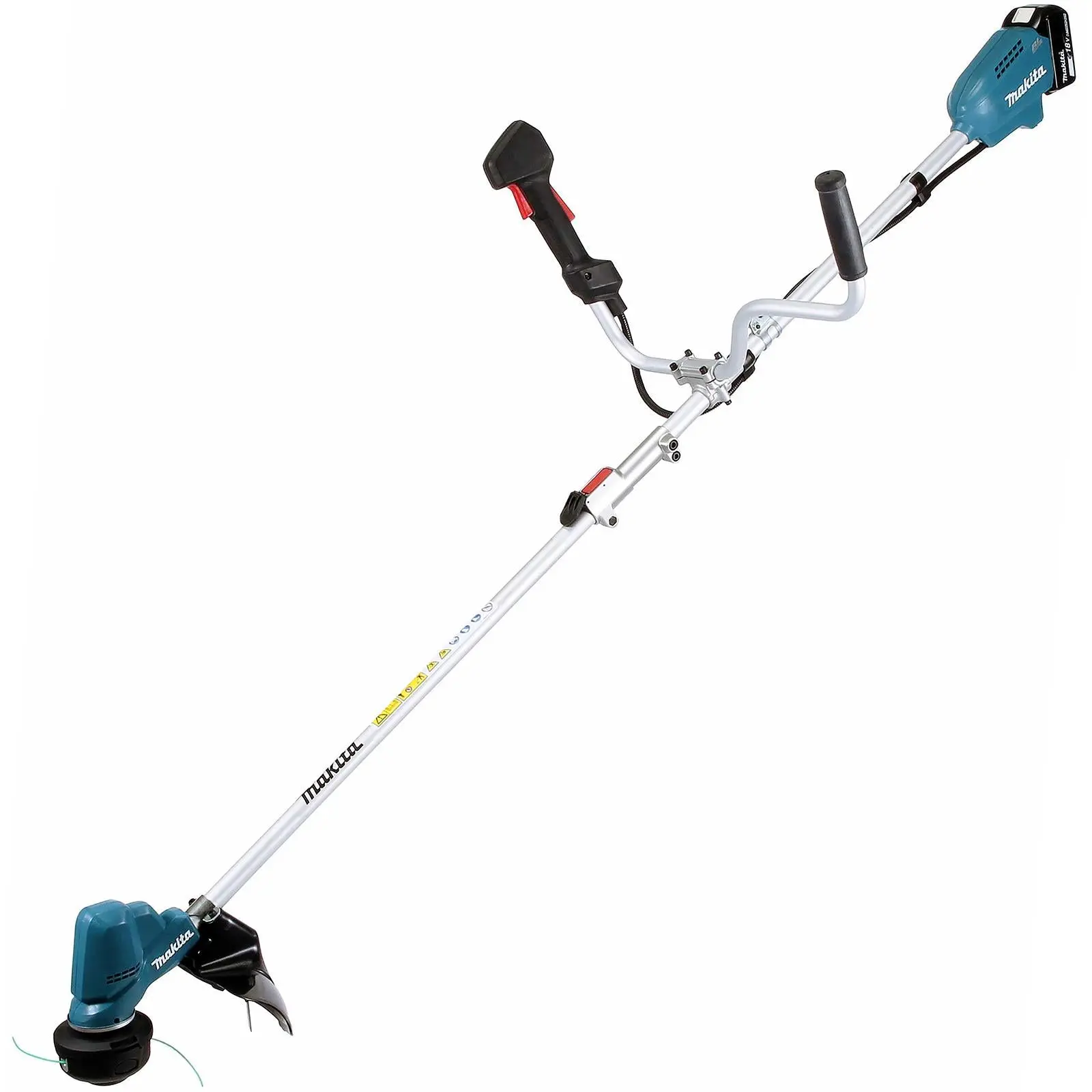 Makita Line Trimmer Strimmer Kit 18V LXT Brushless Cordless Garden Lawn Strimming 5Ah Battery and Charger DUR191URT8 - Image 2