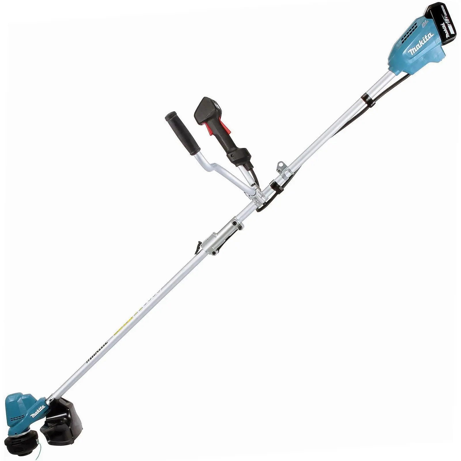 Makita Line Trimmer Strimmer Kit 18V LXT Brushless Cordless Garden Lawn Strimming 5Ah Battery and Charger DUR191URT8 - Image 3