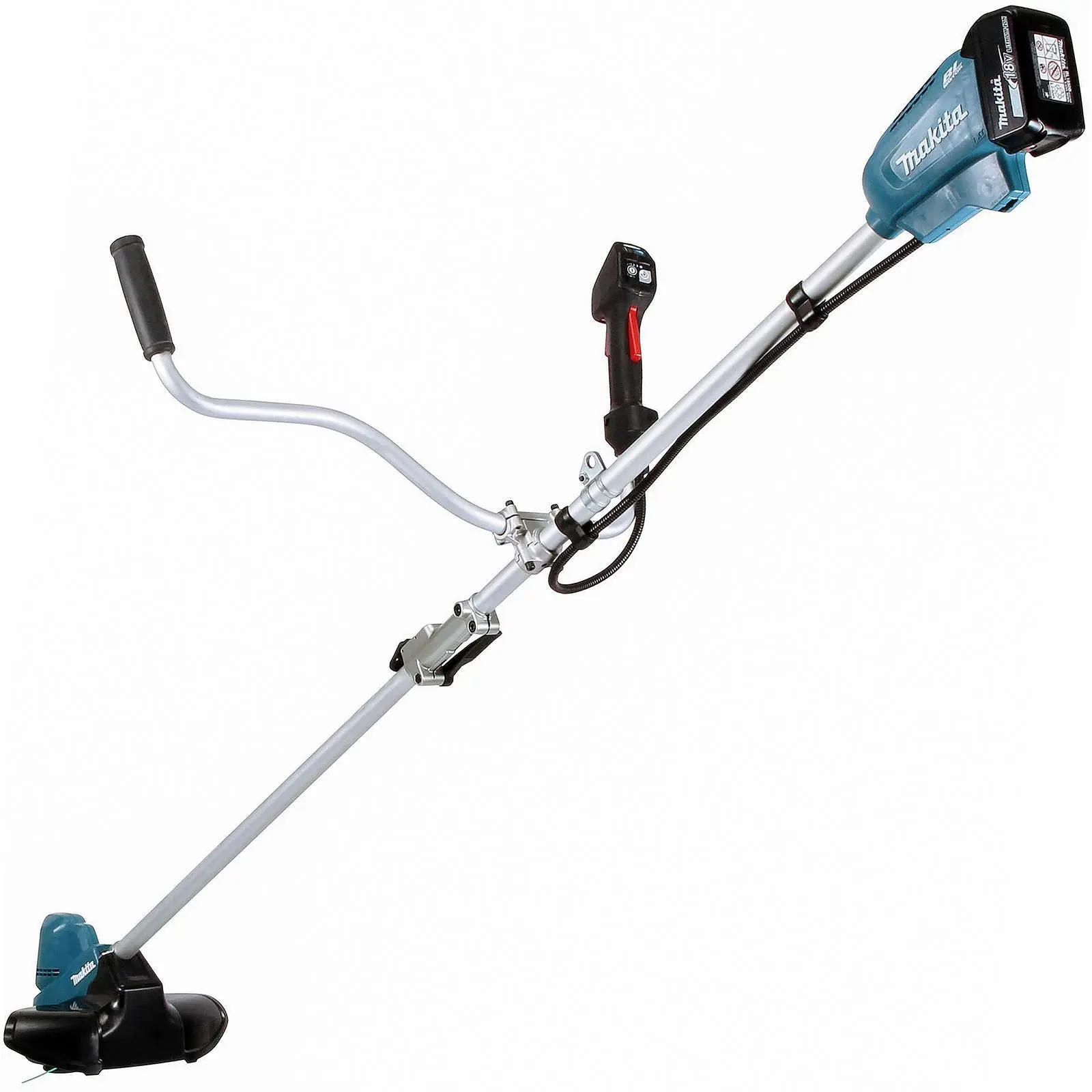 Makita Line Trimmer Strimmer Kit 18V LXT Brushless Cordless Garden Lawn Strimming 5Ah Battery and Charger DUR191URT8 - Image 4