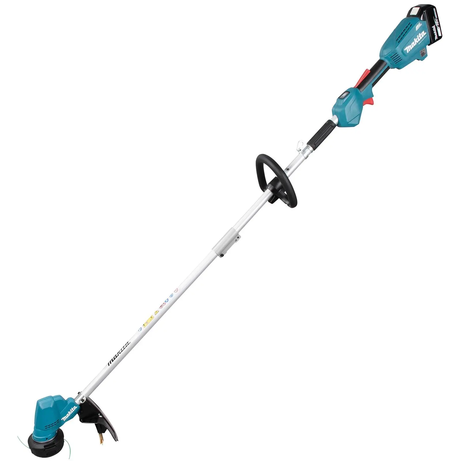 Makita Line Trimmer Strimmer Kit 18V LXT Brushless Cordless Garden Lawn Strimming 5Ah Battery and Charger DUR192LRT - Image 2