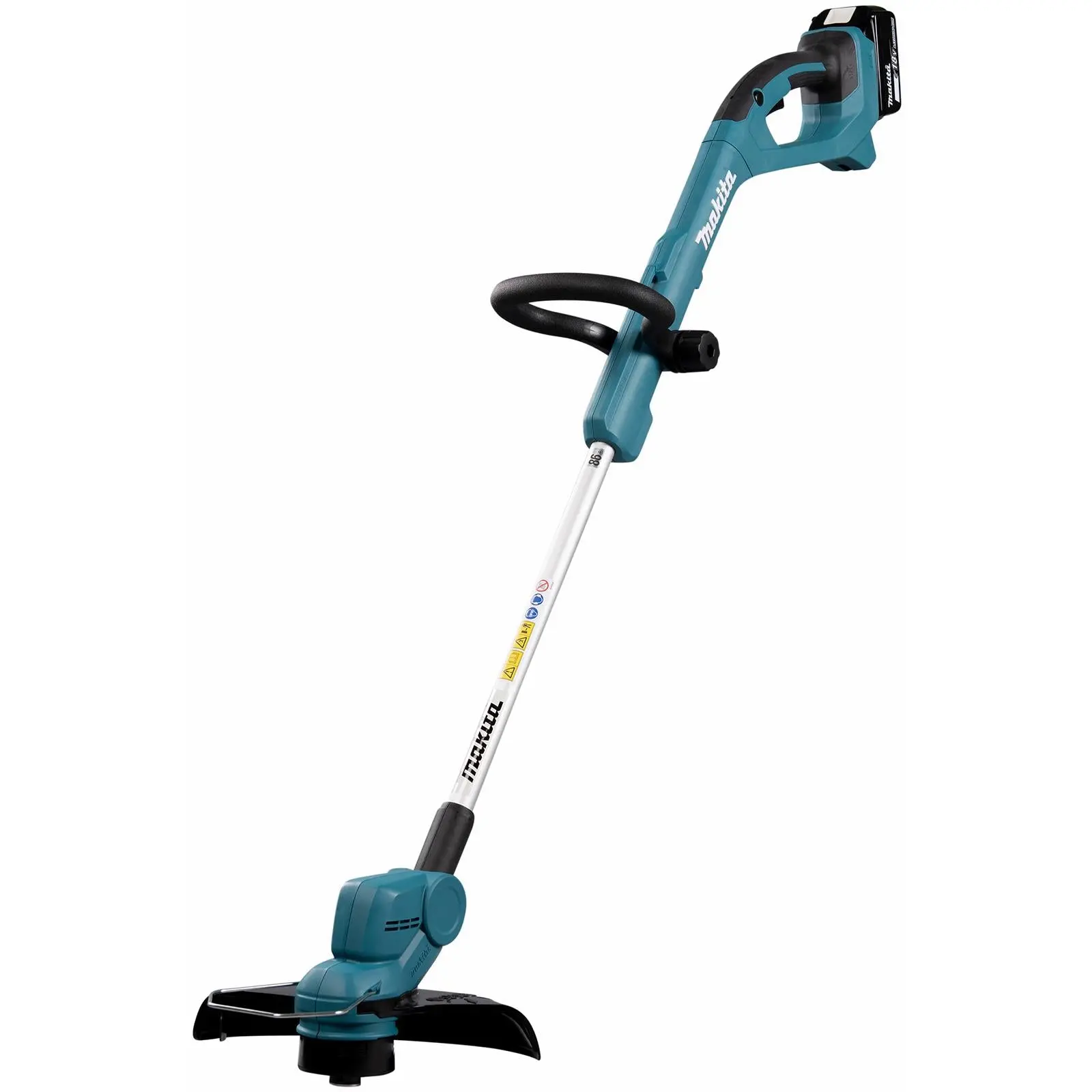 Makita Line Trimmer Strimmer Kit 18V LXT Telescopic Shaft Cordless Garden Lawn Strimming 5Ah Battery and Charger DUR193RT - Image 4