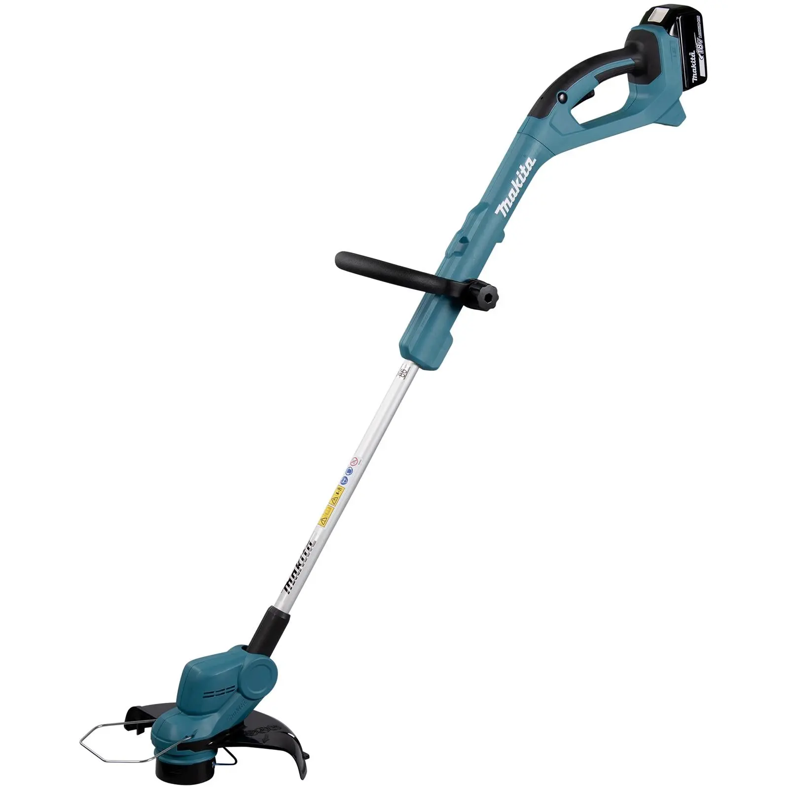 Makita Line Trimmer Strimmer Kit 18V LXT Telescopic Shaft Cordless Garden Lawn Strimming 5Ah Battery and Charger DUR193RT - Image 5