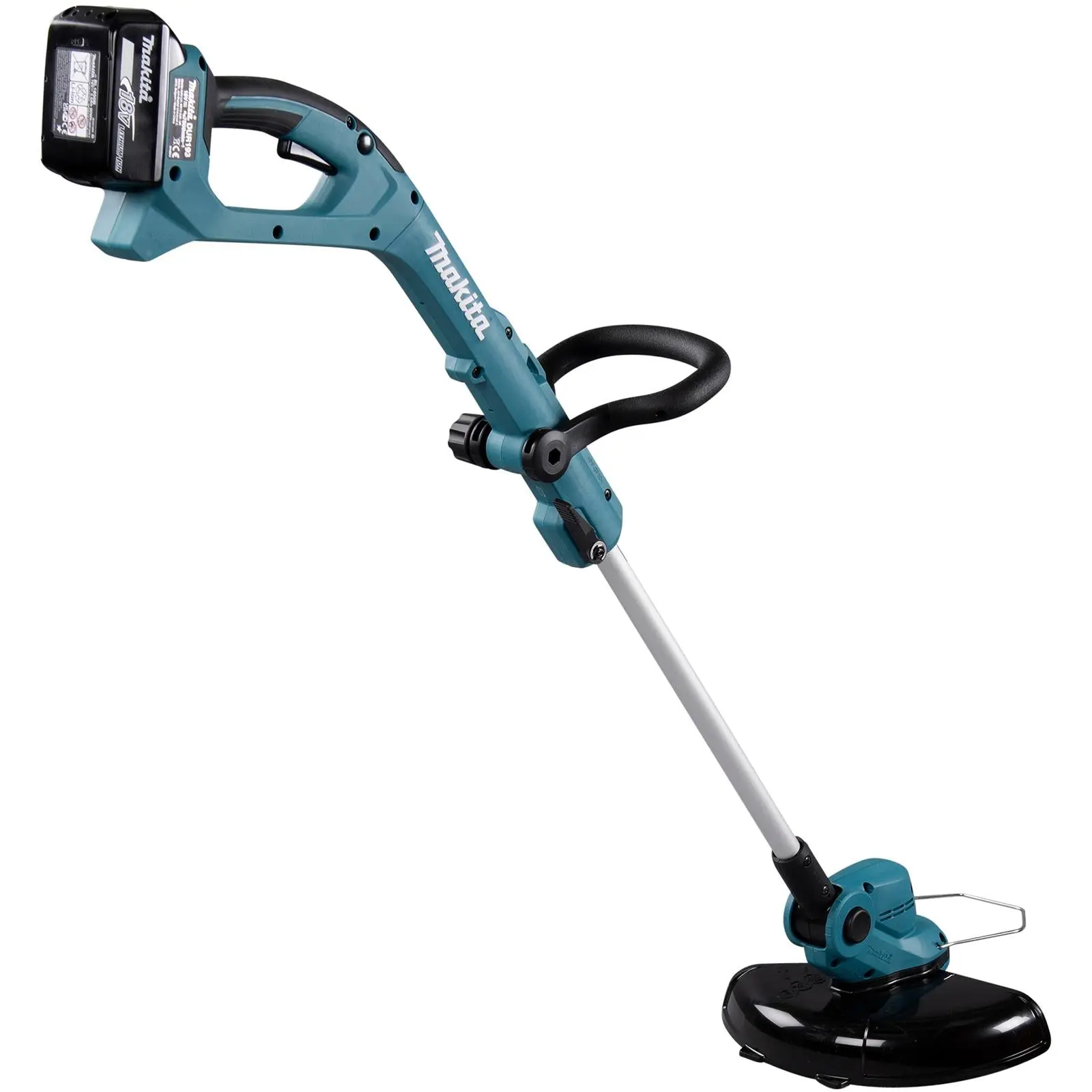 Makita Line Trimmer Strimmer Kit 18V LXT Telescopic Shaft Cordless Garden Lawn Strimming 5Ah Battery and Charger DUR193RT - Image 9