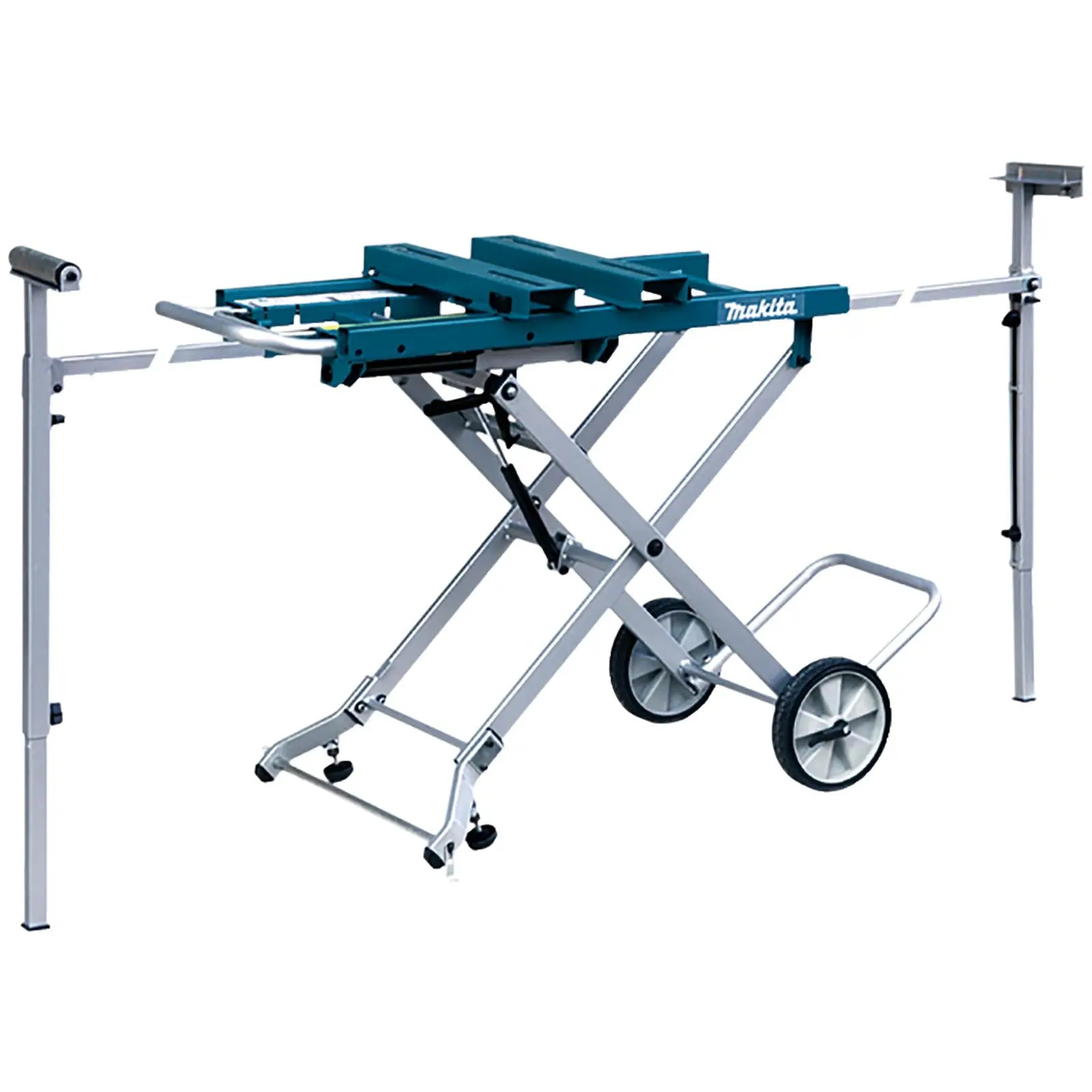 Makita Mitre Saw Stand Universal Folding Portable Table Top Wheels Slide Compound - Image 2