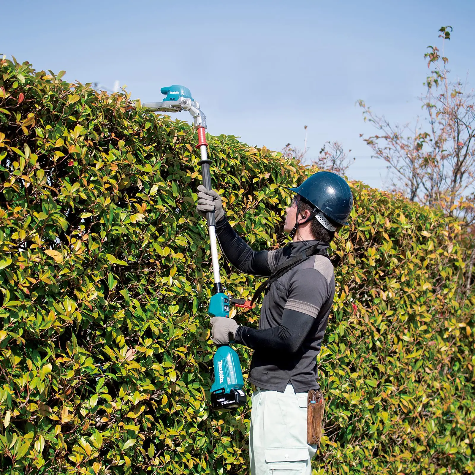 Makita Pole Hedge Trimmer 50cm 18V LXT Li-ion Brushless Cordless Garden Bush Cutter Cutting Bare Unit Body Only DUN500WZ - Image 12