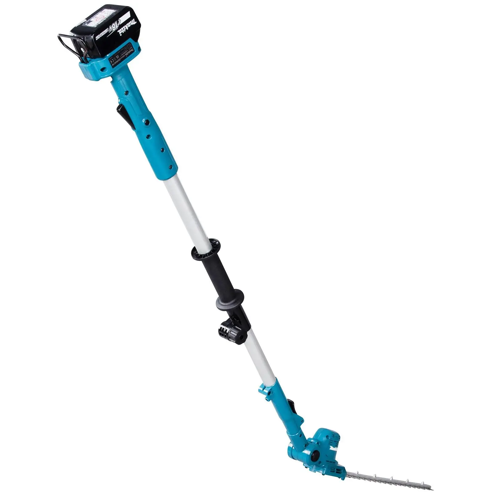 Makita Pole Hedge Trimmer Kit 46cm 18V LXT Li-ion Brushless Cordless 5Ah Battery and Charger Telescopic Garden Bush Cutter Cutting DUN461WRT - Image 8