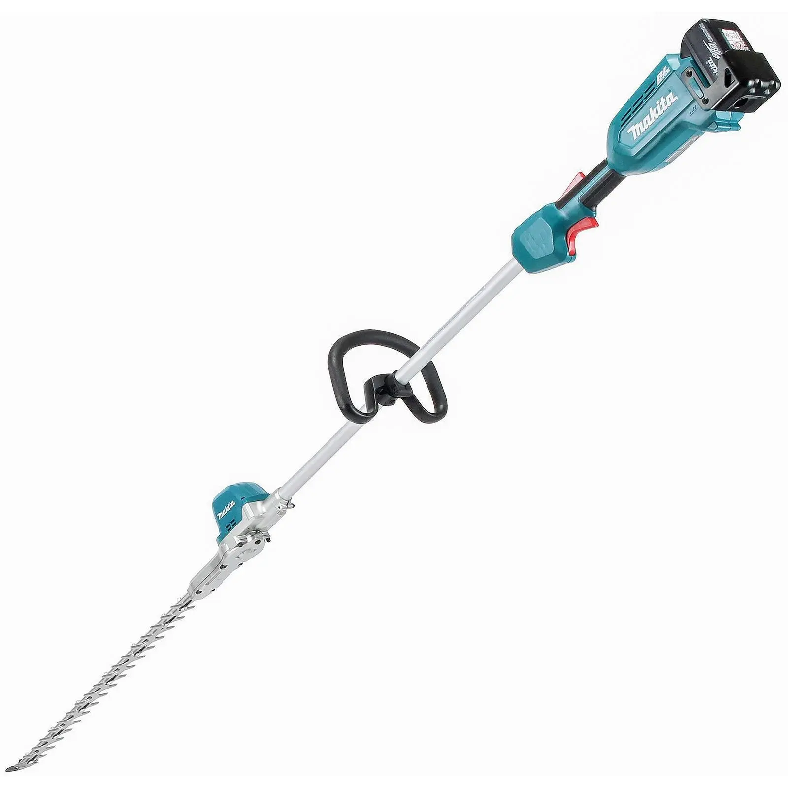 Makita Pole Hedge Trimmer Kit 60cm 18V LXT Li-ion Brushless Cordless 2 x 5Ah Battery and Charger Garden Bush Cutter Cutting DUN600LRTE - Image 4