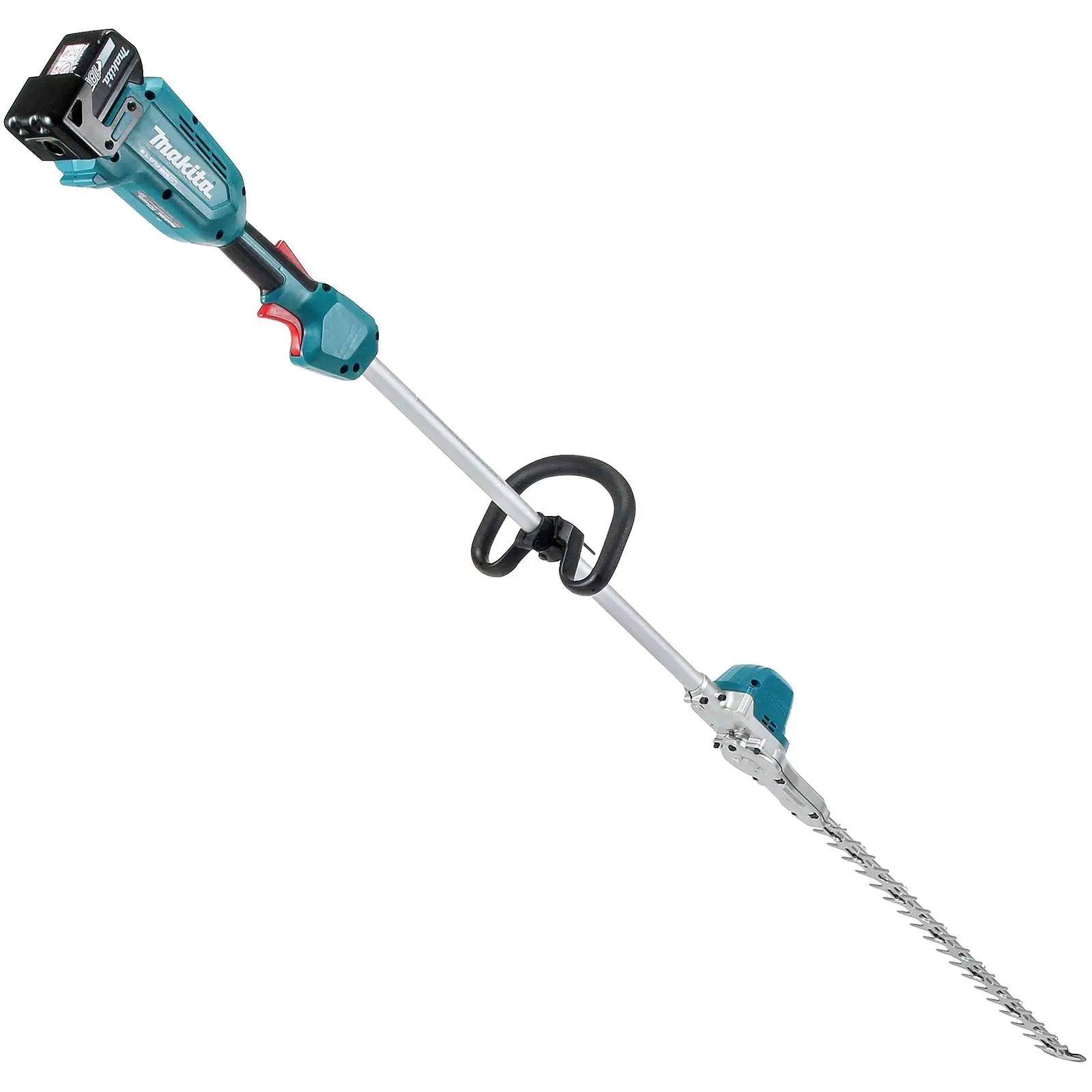 Makita Pole Hedge Trimmer Kit 60cm 18V LXT Li-ion Brushless Cordless 2 x 5Ah Battery and Charger Garden Bush Cutter Cutting DUN600LRTE - Image 9