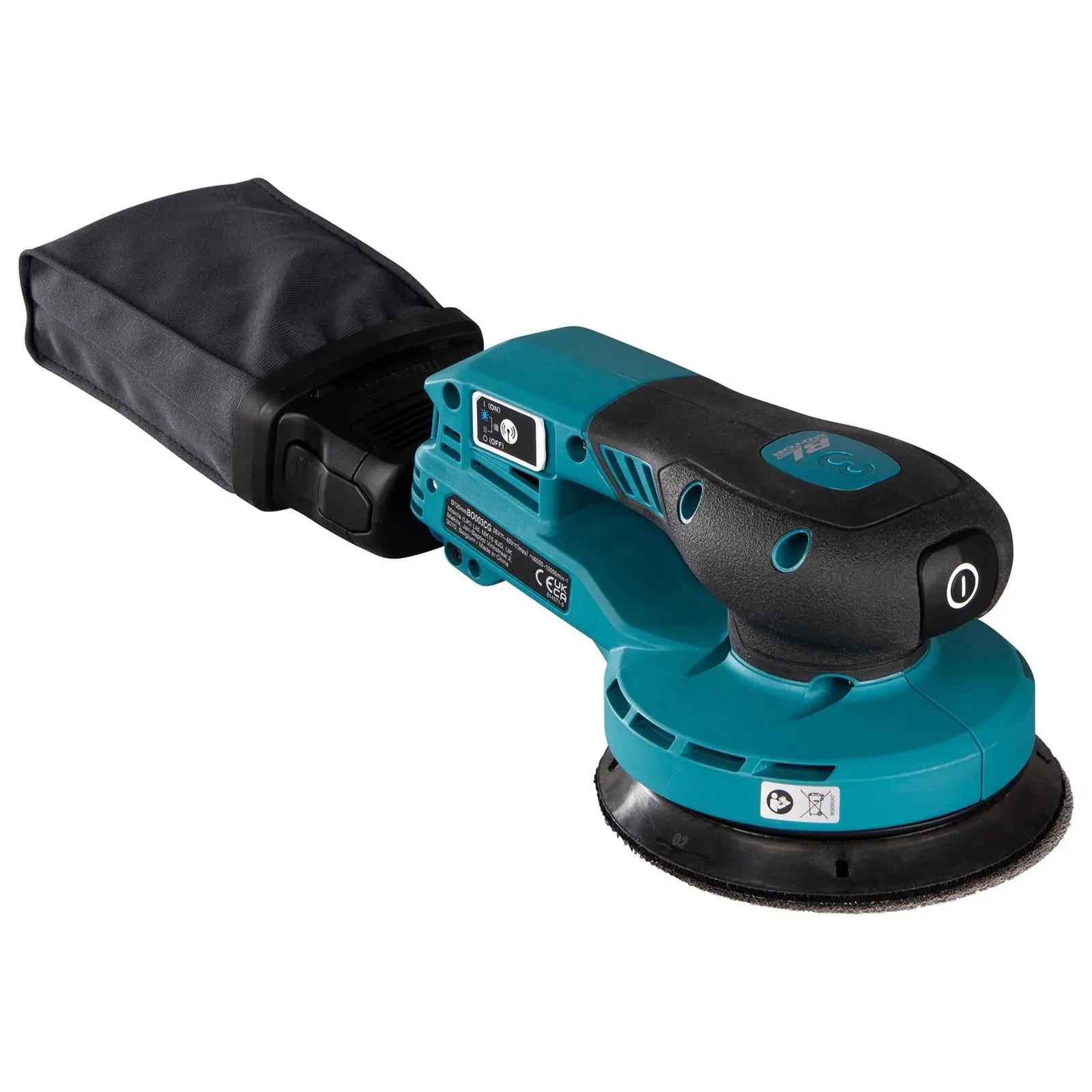 Makita Random Orbital Sander 125mm Lightweight 3mm Orbit Diameter XGT 40V Max Brushless Body Only BO003CGZ - Image 9