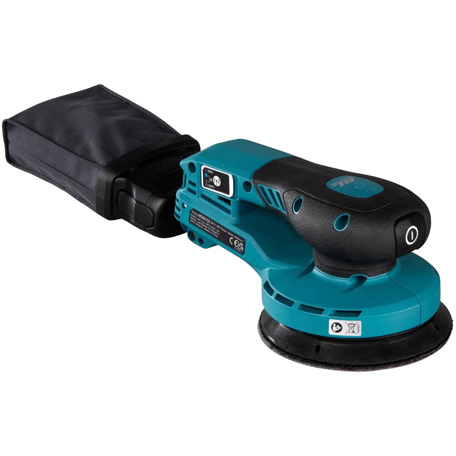 Makita Random Orbital Sander 125mm Lightweight 5mm Orbit Diameter XGT 40V Max Brushless Body Only BO001CGZ - Image 9