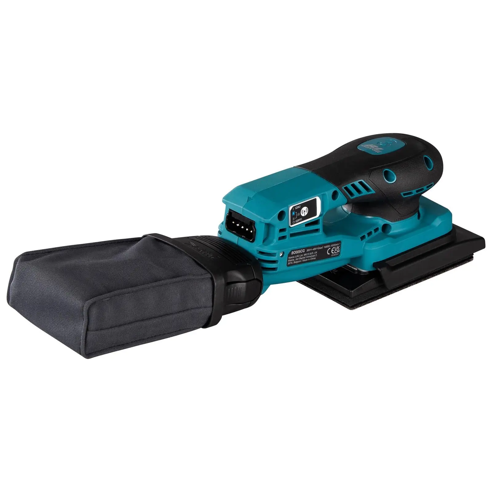 Makita Random Orbital Sander 80 x 130mm Lightweight 3mm Orbit Diameter XGT 40V Max Brushless Body Only BO005CGZ - Image 5
