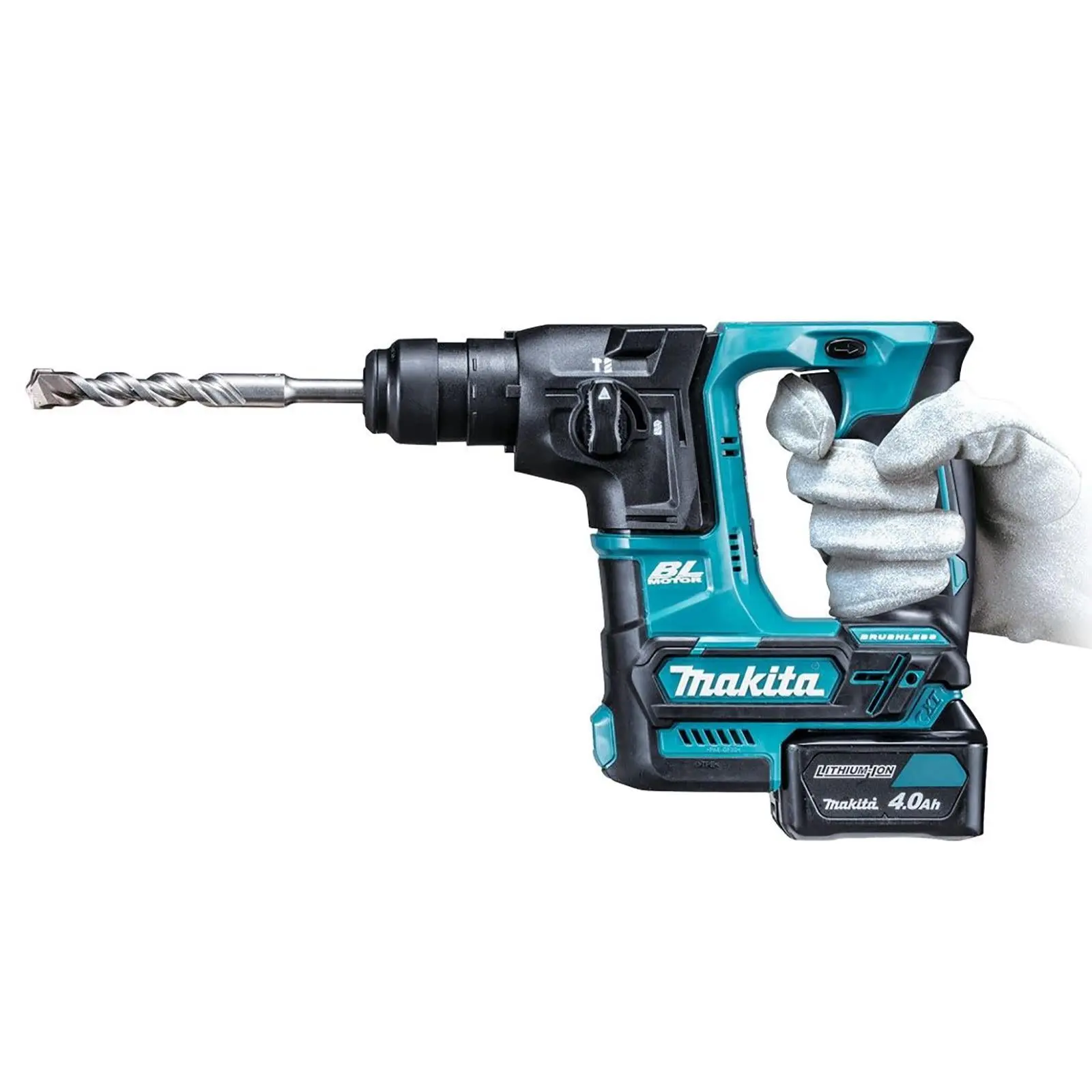 Makita Rotary Hammer Drill SDS+ Plus Compact Brushless CXT HR166DZ Body Only - Image 2