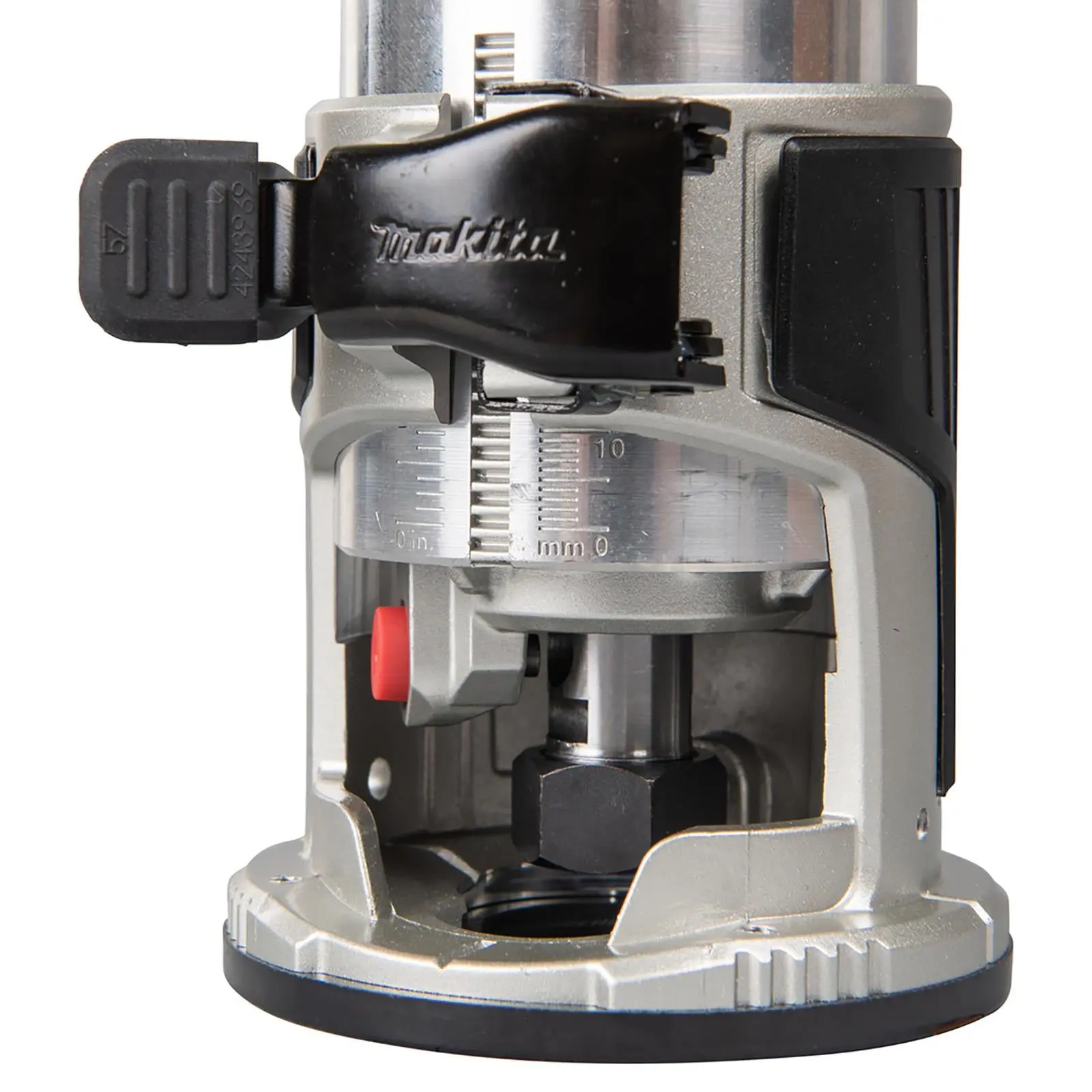 Makita Router Trimmer 40V Max XGT 1/4" Collet in MakPac Type 4 Case with Plunge Base Body Only RT001GZ16 - Image 11