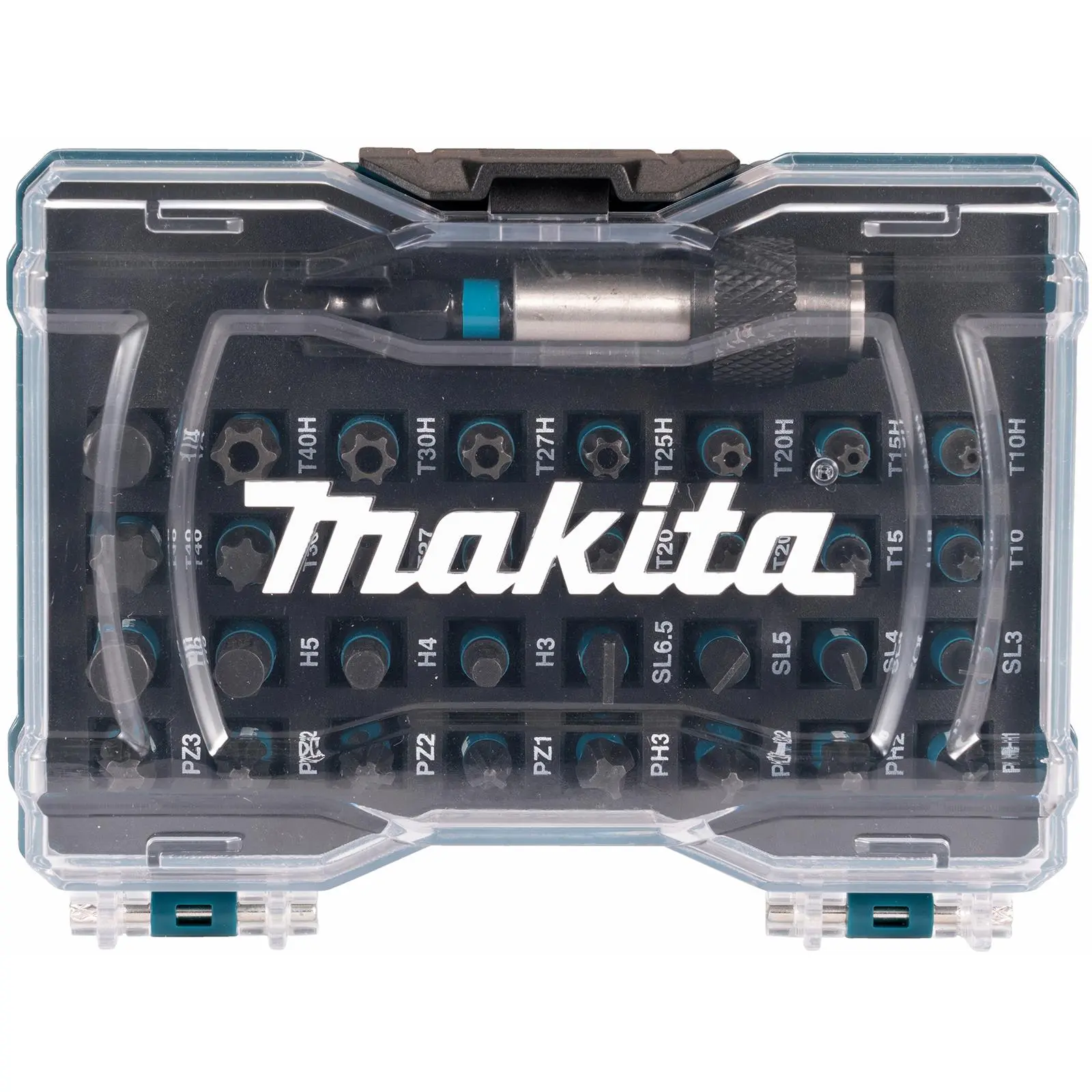Makita Screwdriver Bit Set IMPACT BLACK with Bit Holder in Case 33 Piece E-12441 - Image 4