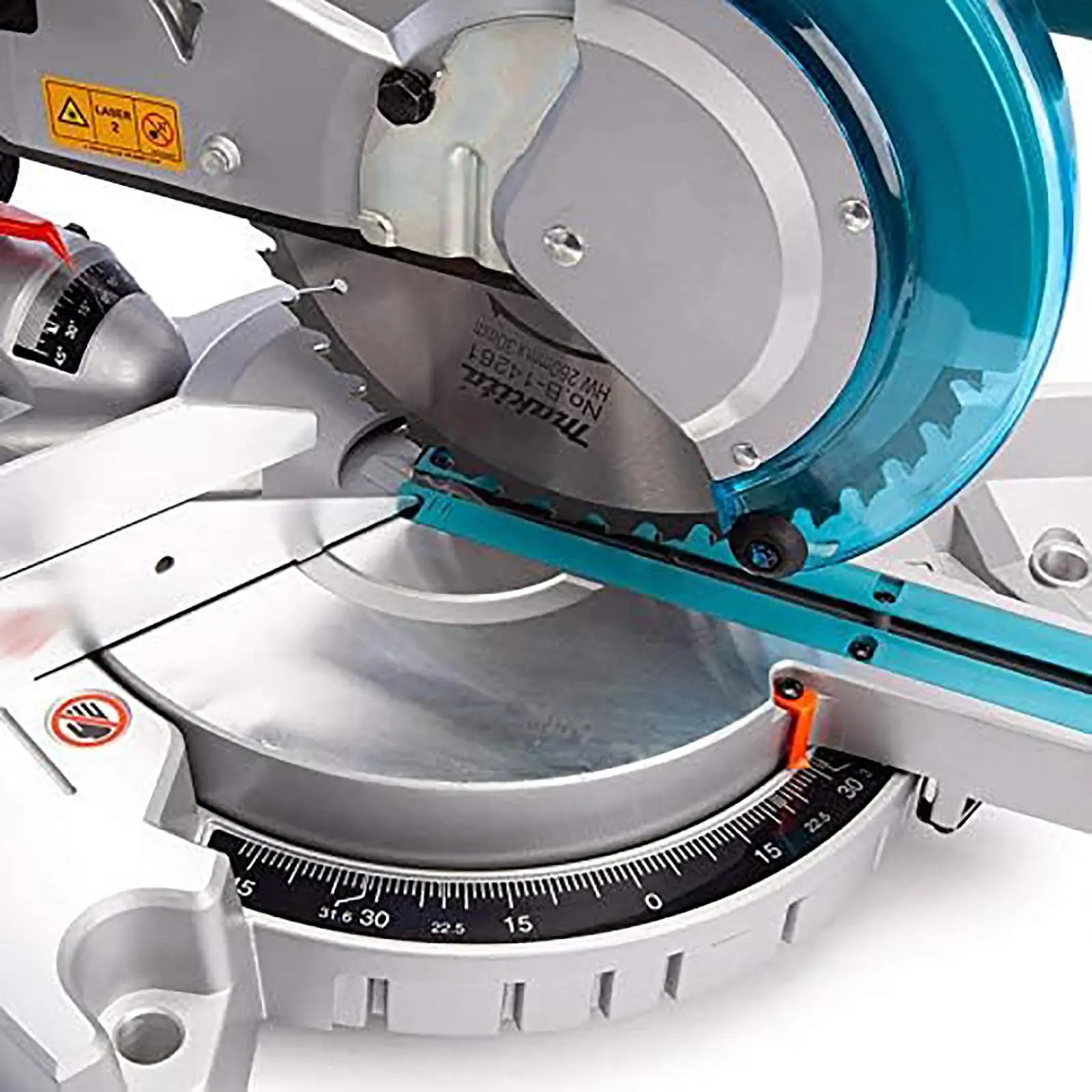 Makita Slide Compound Mitre Saw 255mm to 260mm Cutting Blade 230V - Image 4