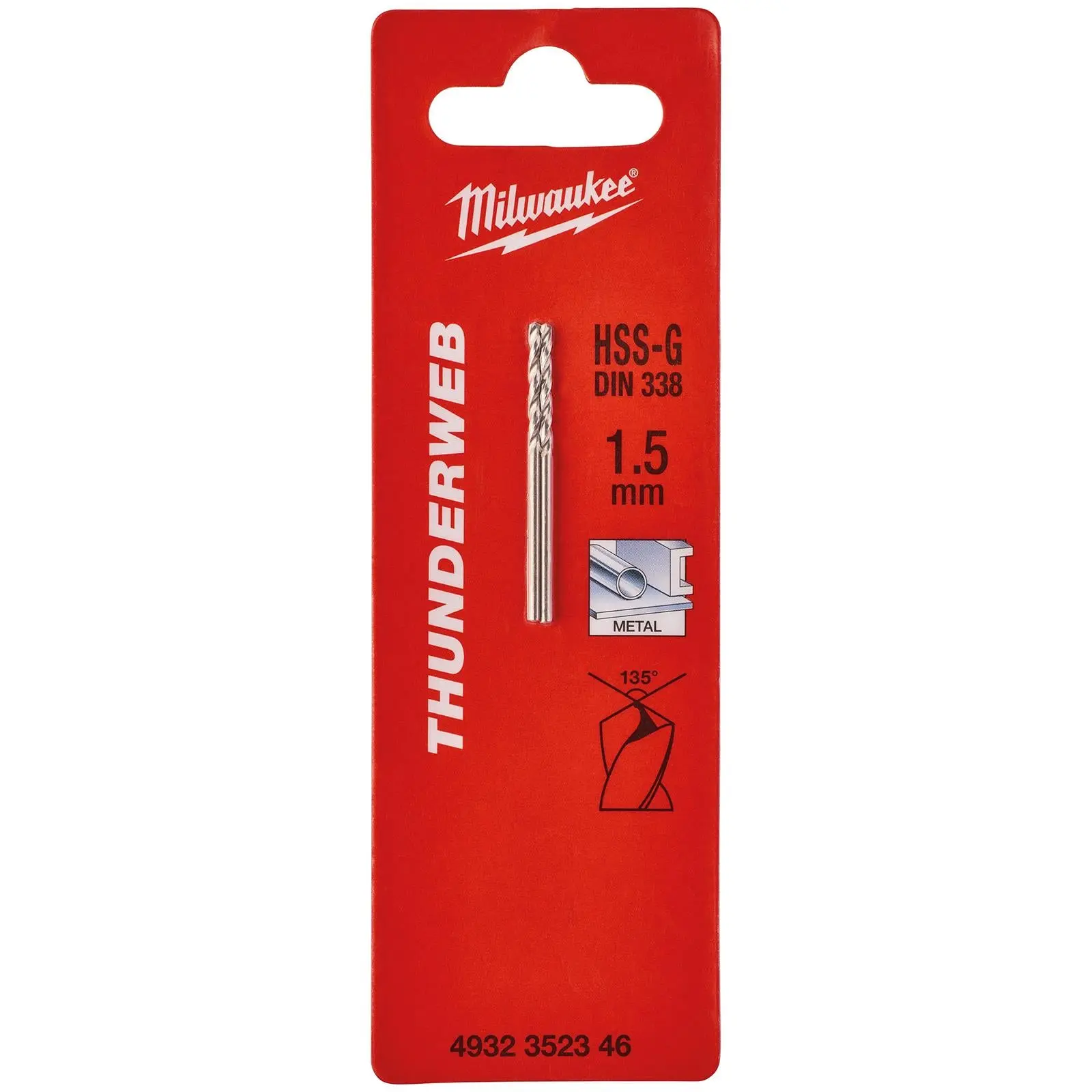 Milwaukee Thunderweb Metal Drill Bits HSS-G Ground DIN338 2 Pack 1.0-4.0mm - Image 22