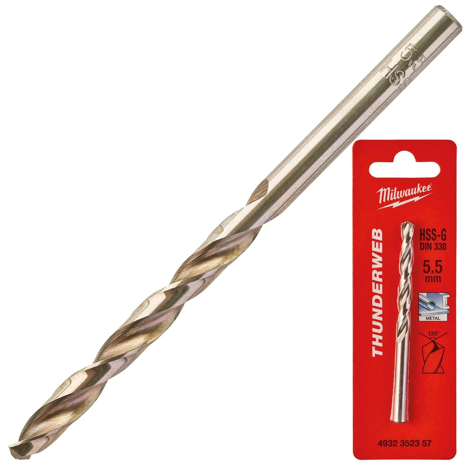 Milwaukee Thunderweb Metal Drill Bits HSS-G Ground DIN338 4.2-13.0mm - Image 13