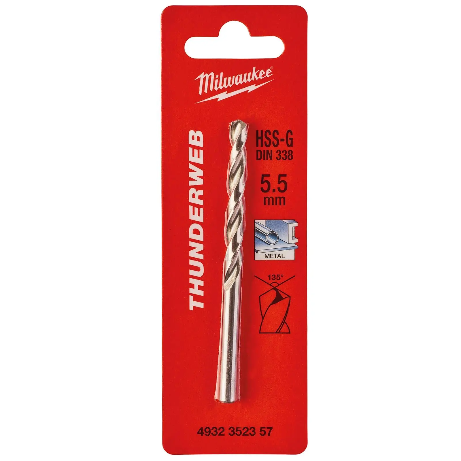 Milwaukee Thunderweb Metal Drill Bits HSS-G Ground DIN338 4.2-13.0mm - Image 14