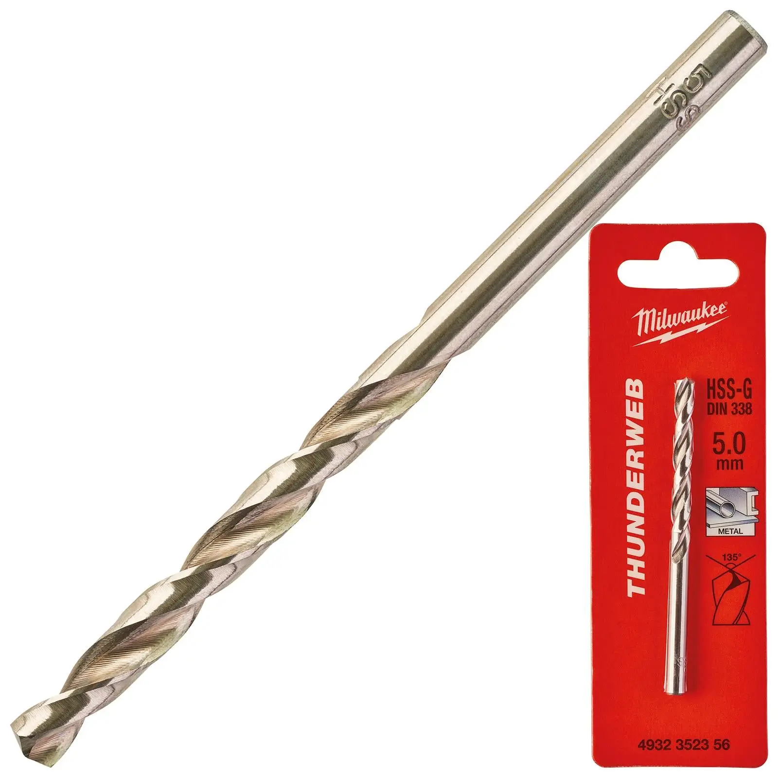 Milwaukee Thunderweb Metal Drill Bits HSS-G Ground DIN338 4.2-13.0mm - Image 30